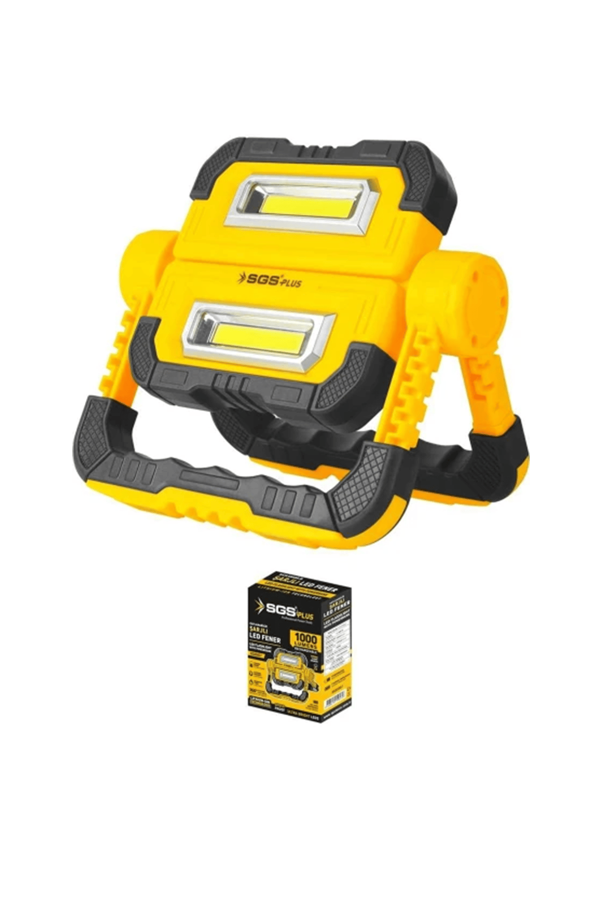 SGS ŞARJLI LED ÇALIŞMA LAMBASI- POWER BANK 1000 LÜMEN 3.7 VOLT/ 5000 MAH