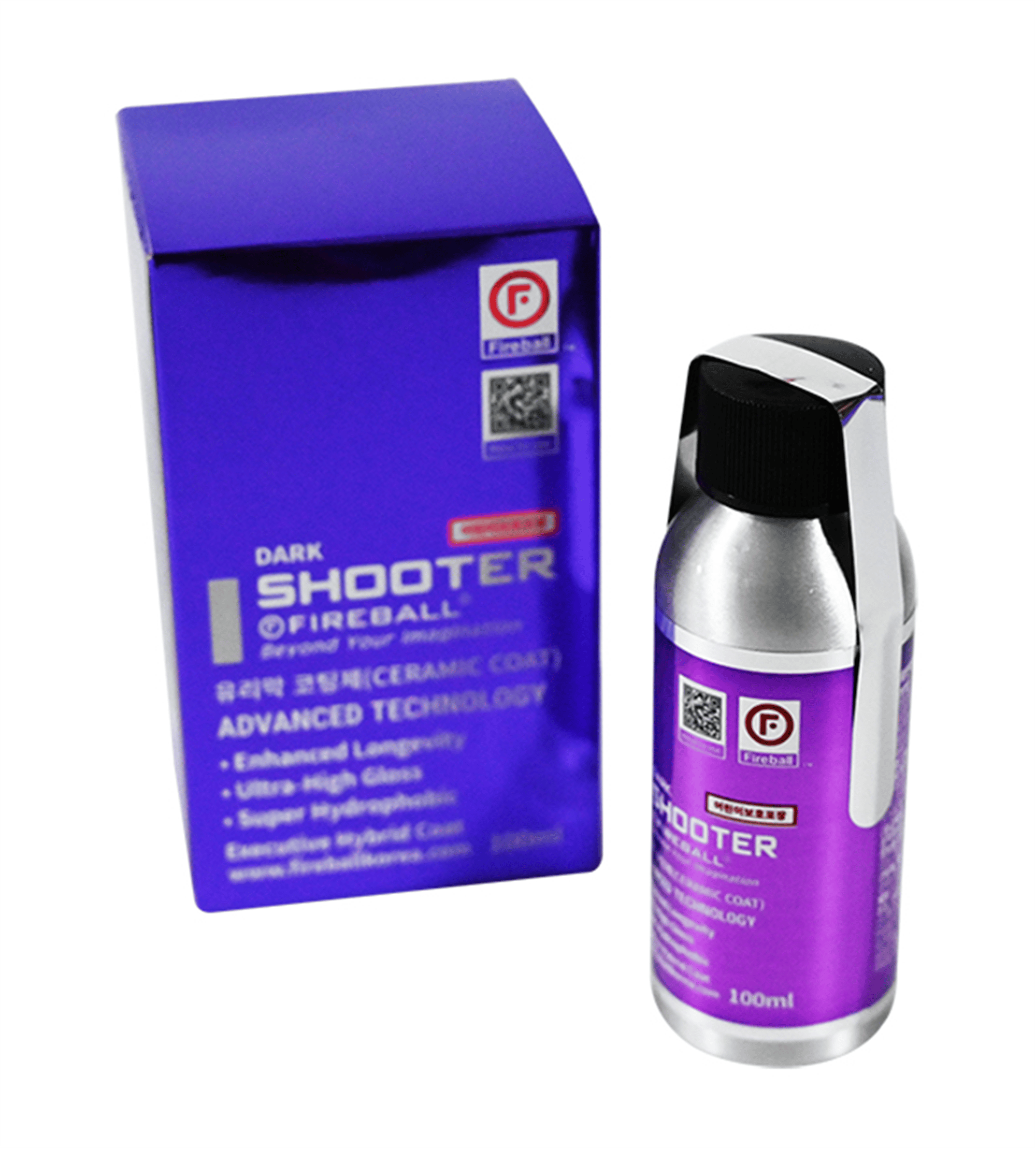 Fireball Dark Shooter 100 ml Boya Yenileyici ve Yüksek Parlaklık Etkili Seramik Kaplama