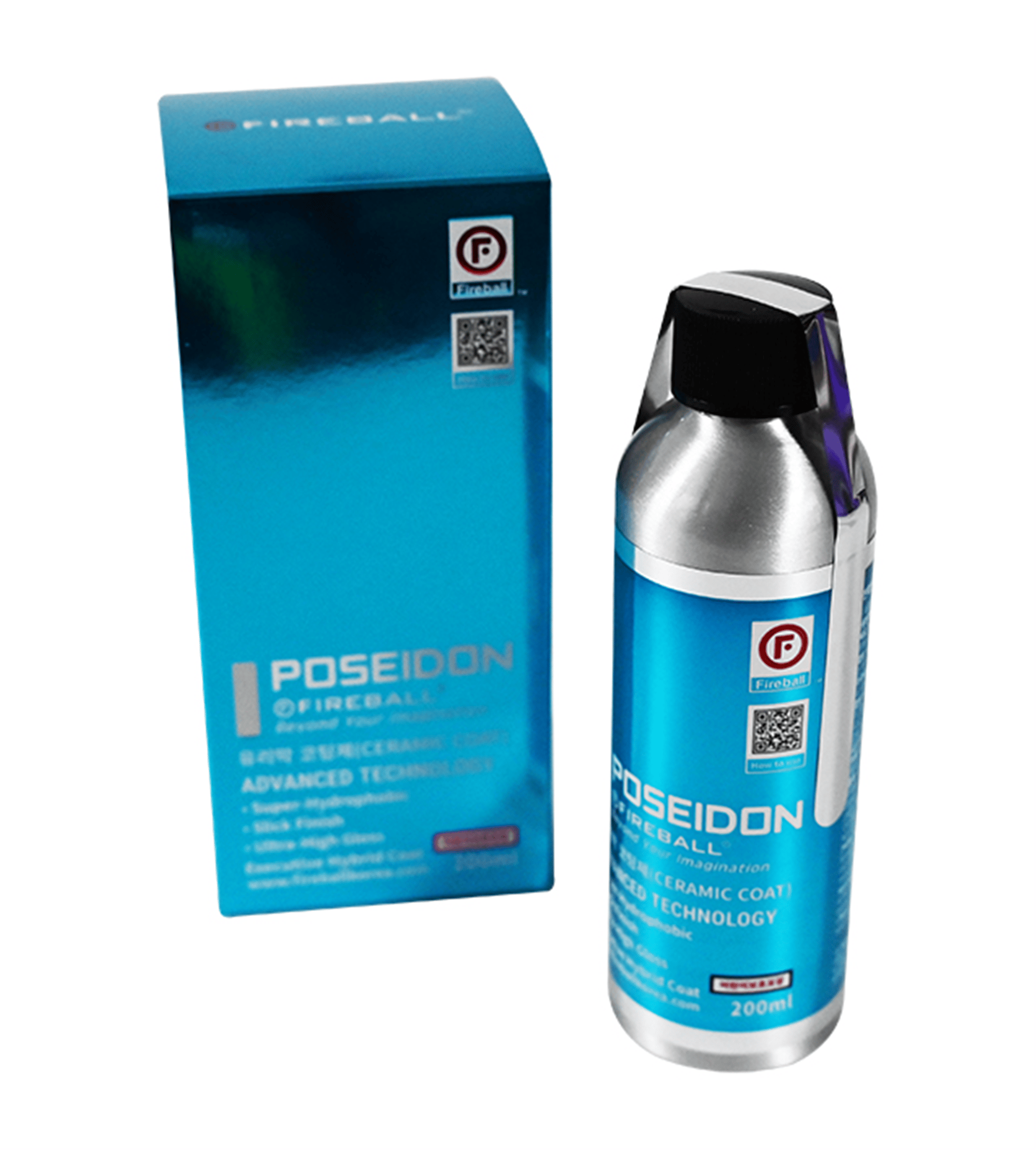 Fireball Poseidon 200 ml Yüksek Performanslı Seramik Kaplama