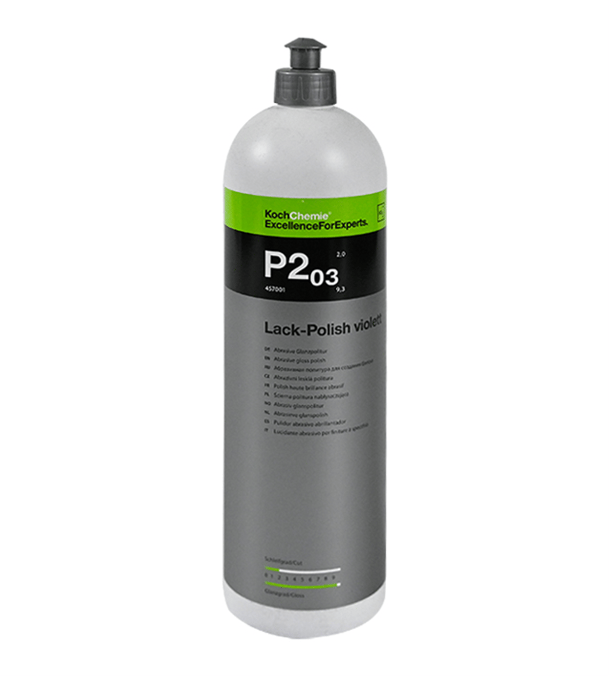 Koch Chemie P2.03 Lack-Polish Violet 1 lt Mikro Aşındırıcılı Profesyonel Parlatıcı ve Boya Koruma Cilası
