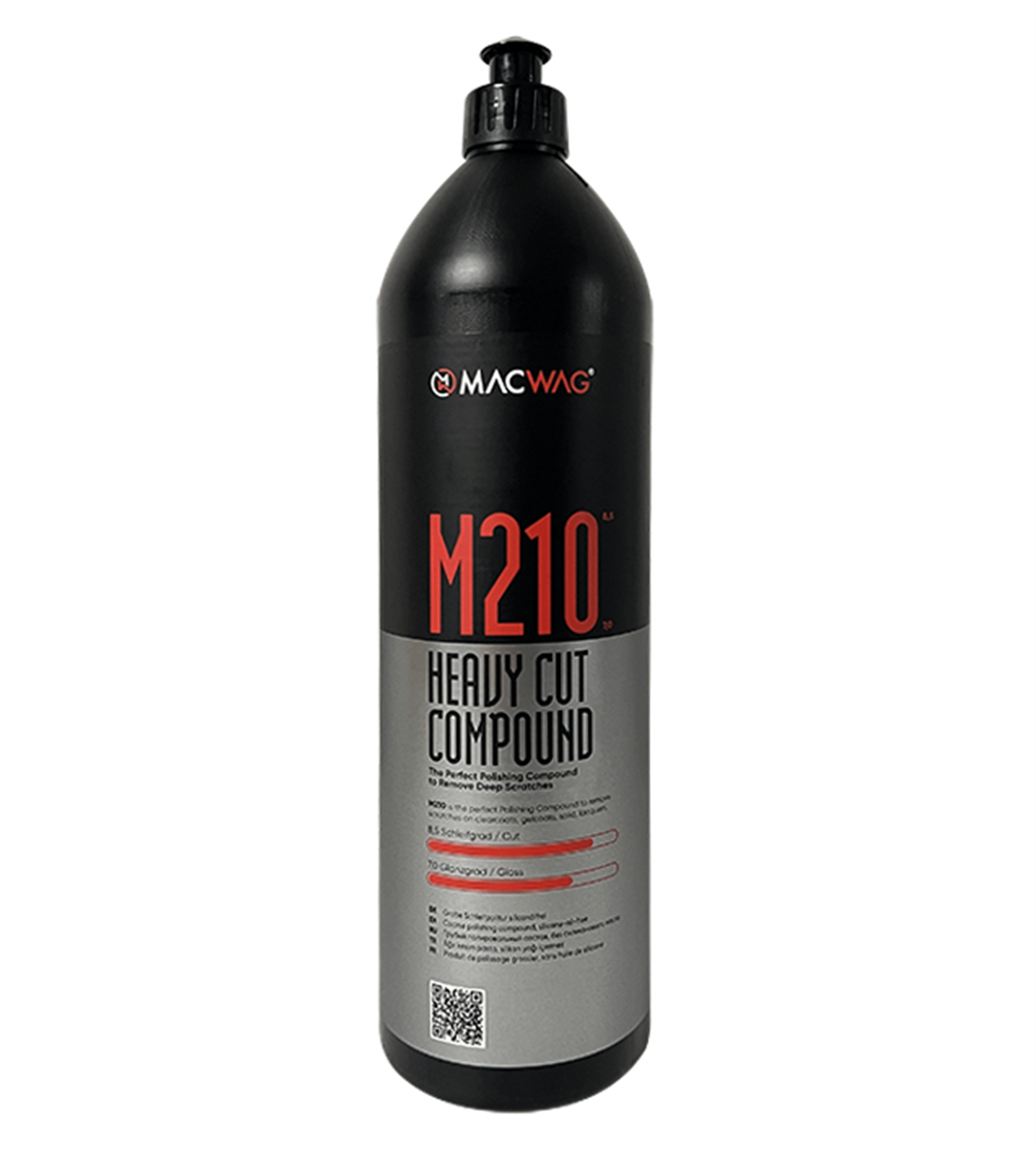 MacWag M.210 Heavy Cut Compound 1 lt Yeni Nesil Profesyonel Yüksek Aşındırıcılı Kalın Pasta