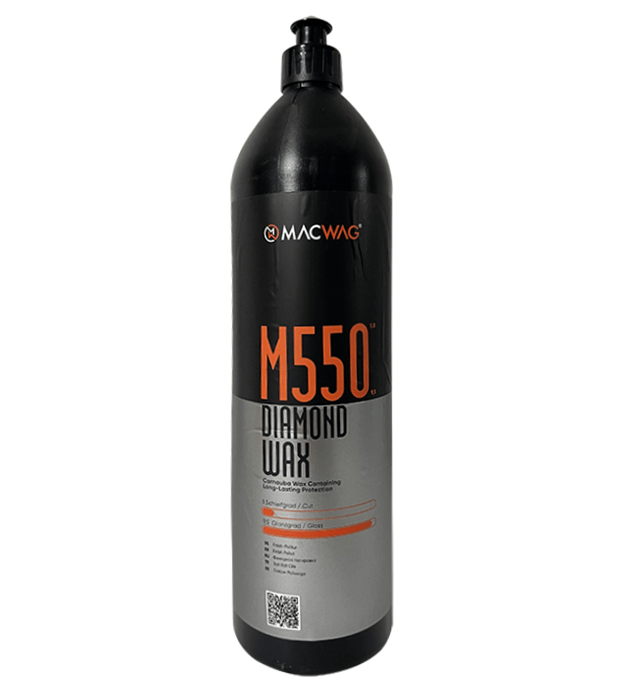 MacWag M.550 Diamond Wax 1 lt Profesyonel Hibrit Boya Koruma ve Elmas Parlaklığı
