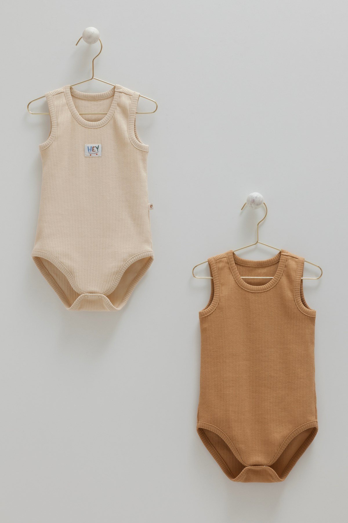 2'li Basic Kaşkorse Erkek Bebek Body Seti