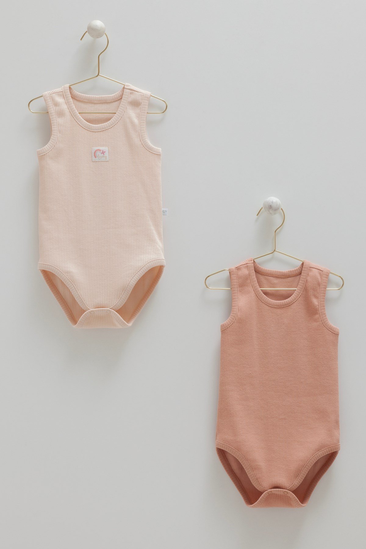 2'li Basic Kaşkorse Kız Bebek Body Seti