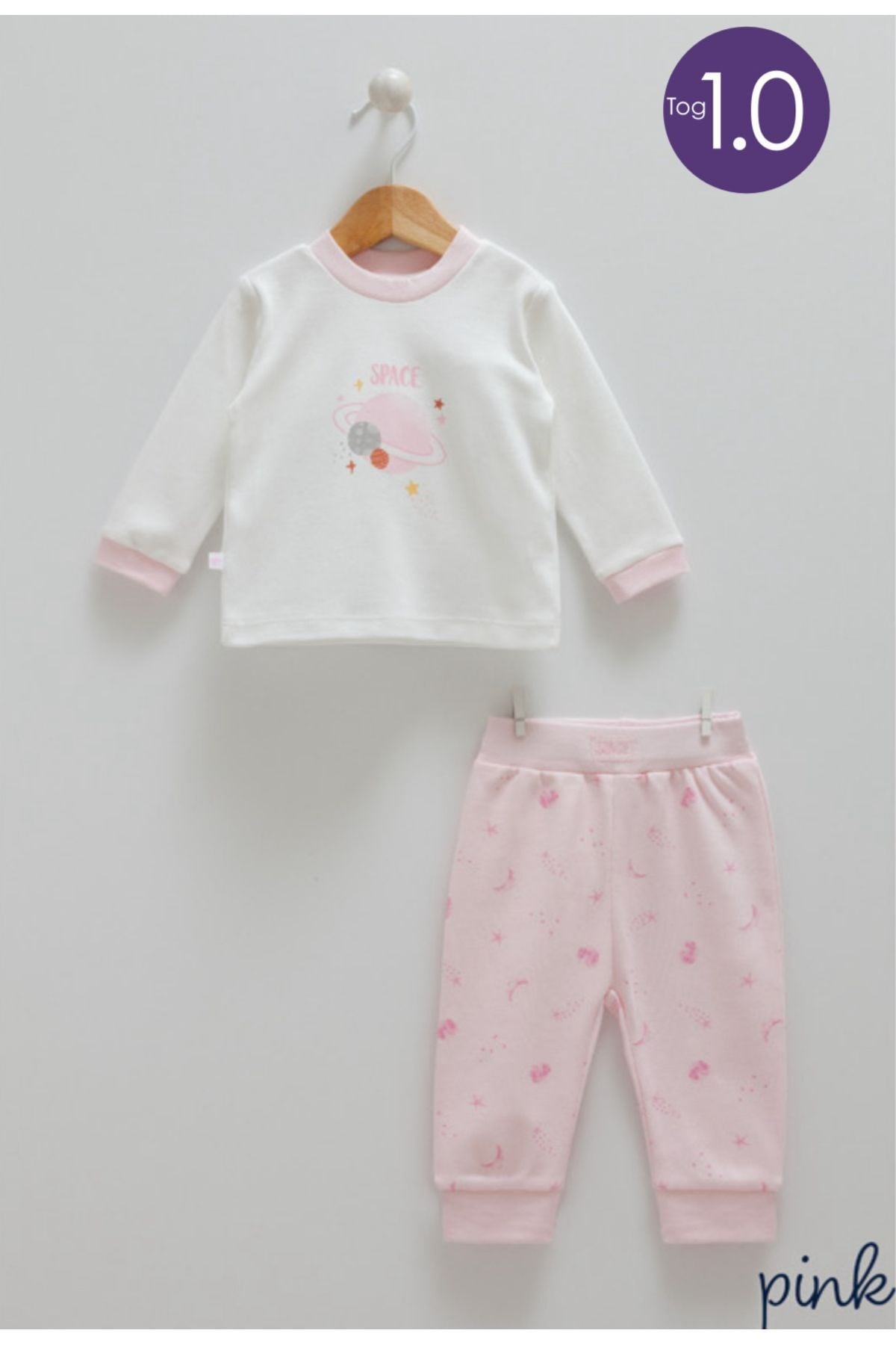 Baby&mother Tog 1.0 PİJAMA TAKIMI (PEMBE)