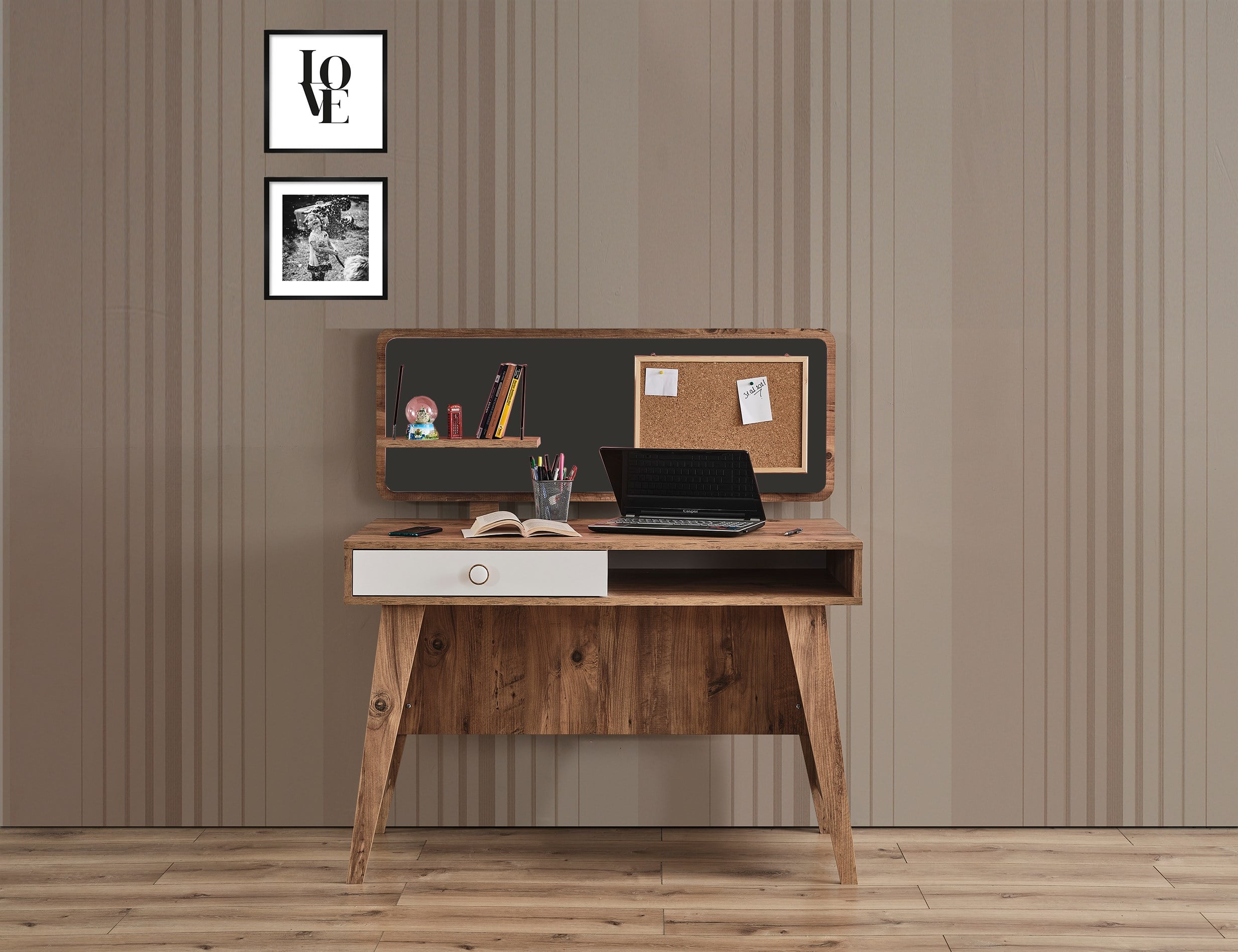 Smart Çalışma Masası fonlu (Atlantic Çam)  - 120