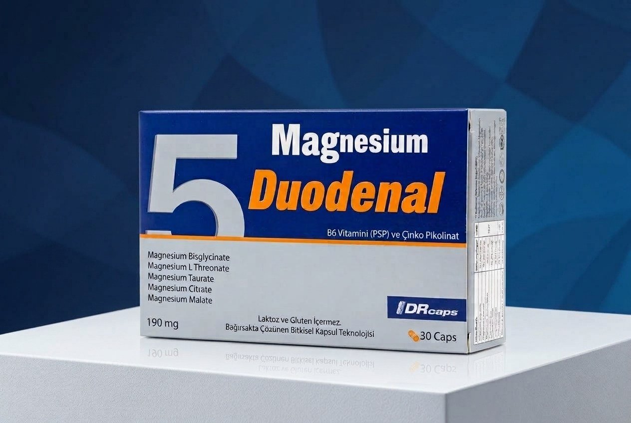 Magnesium Duodenal 5 –  30 Kapsül