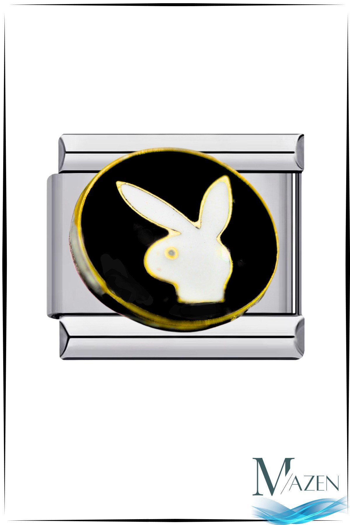 1 Adet İtalyan Bileklik Charmları Playboy - İtalyan Bileklik Uyumlu Charm