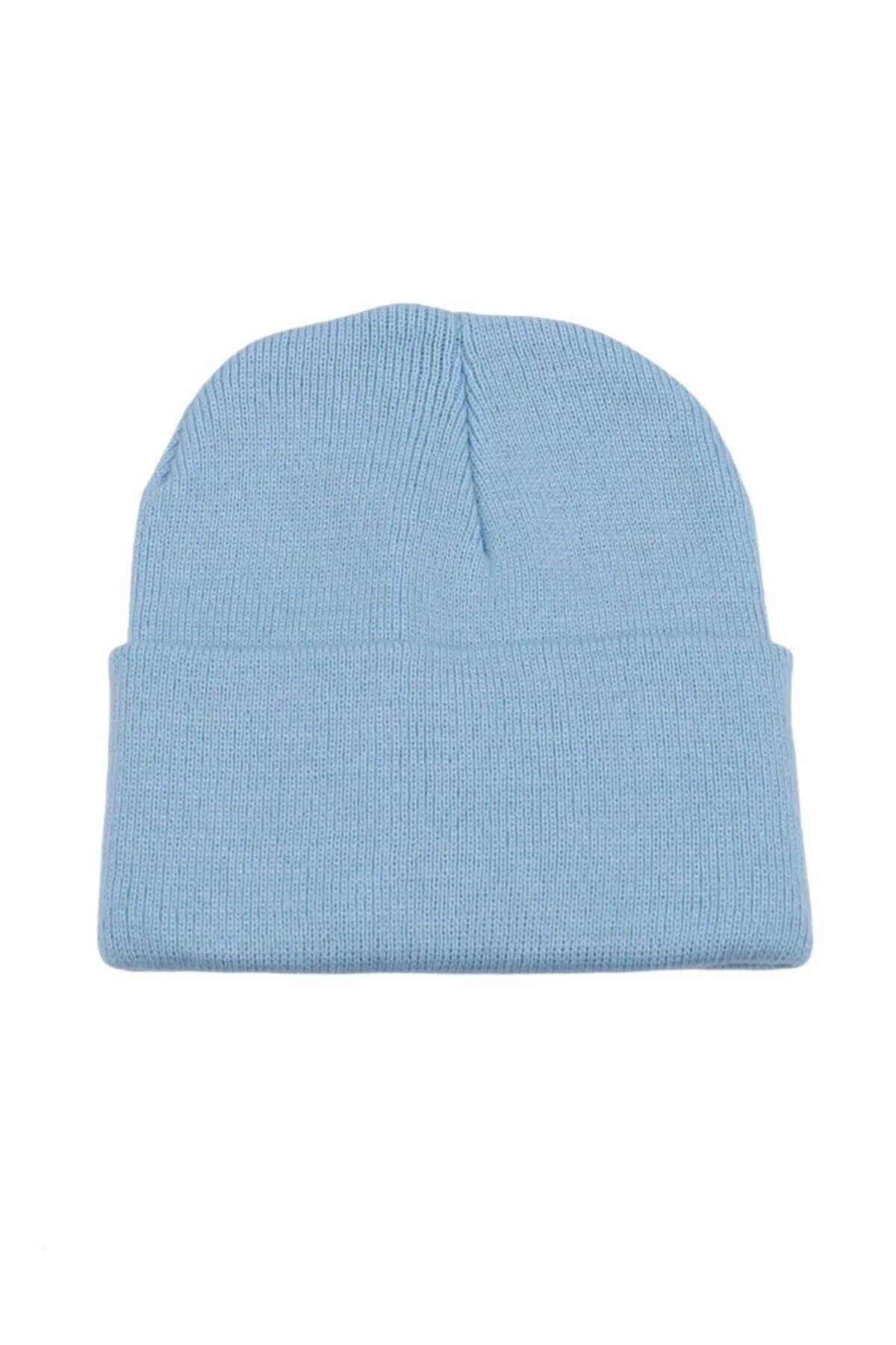Basic Bere Unisex Mavi