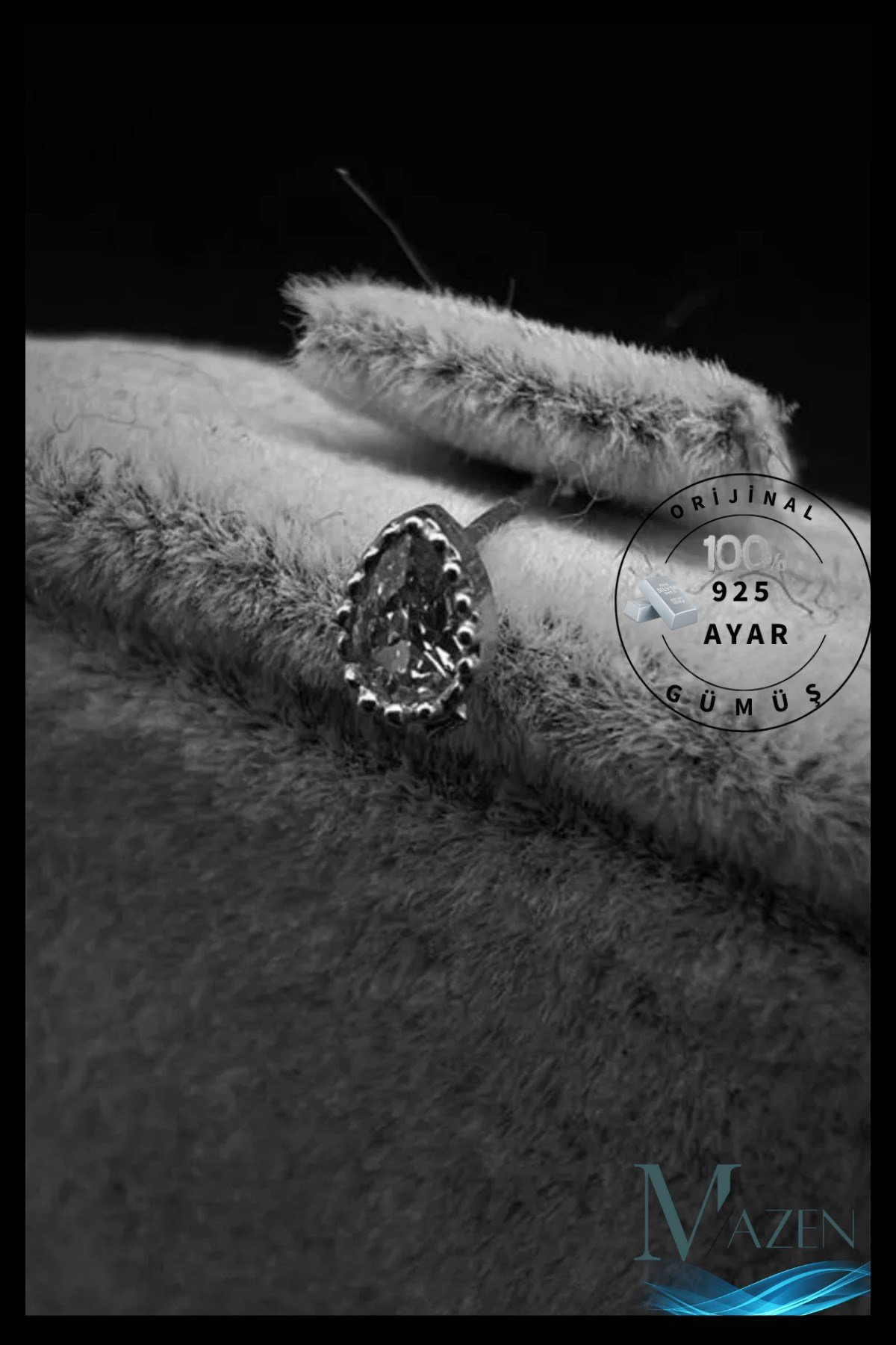Damla Model | 925 Ayar Gümüş Tekli Hızma | Minimalist Burun Piercing | Kadın Takı Aksesuar