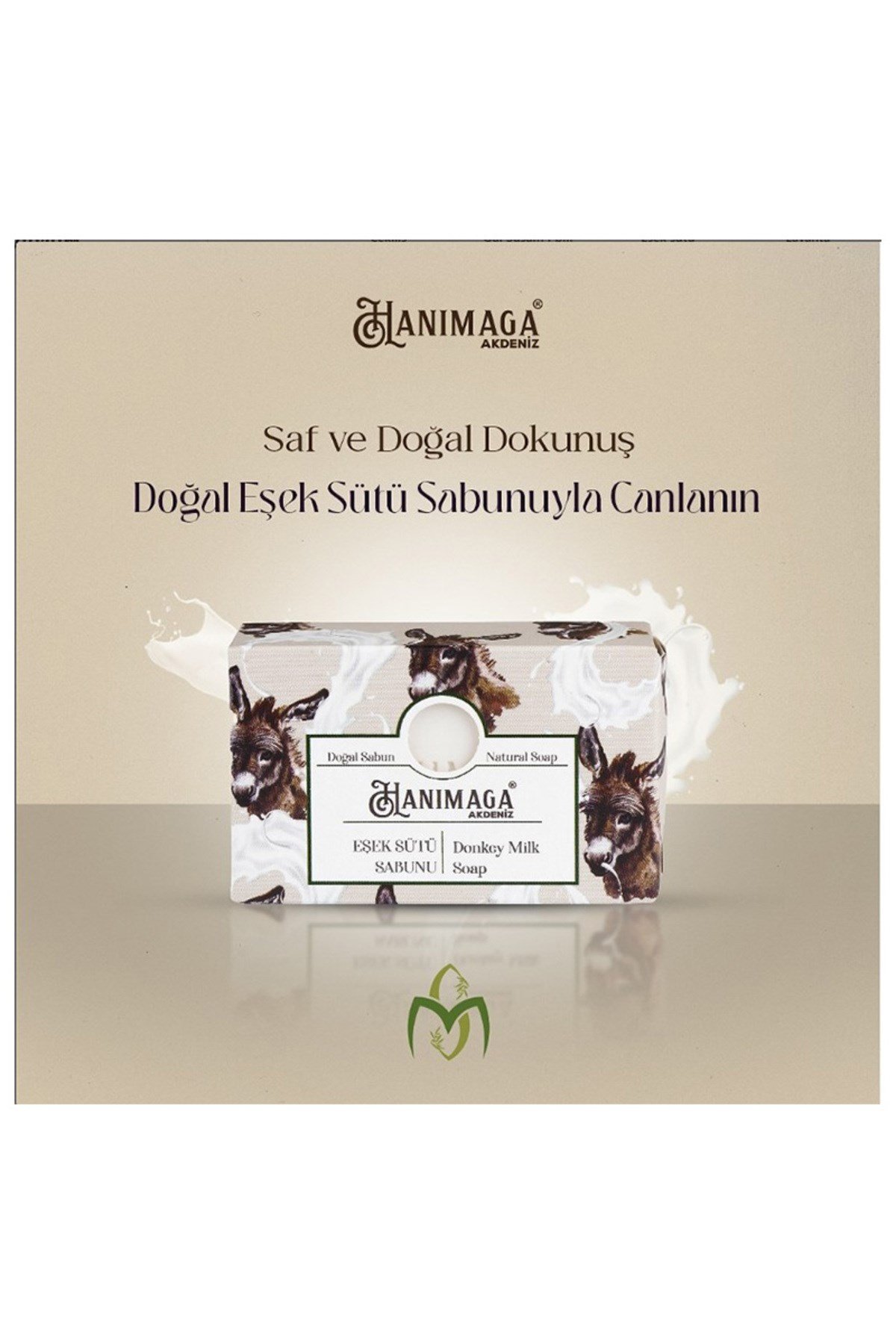Akdeniz Eşek Sütü Sabunu 100 Gr