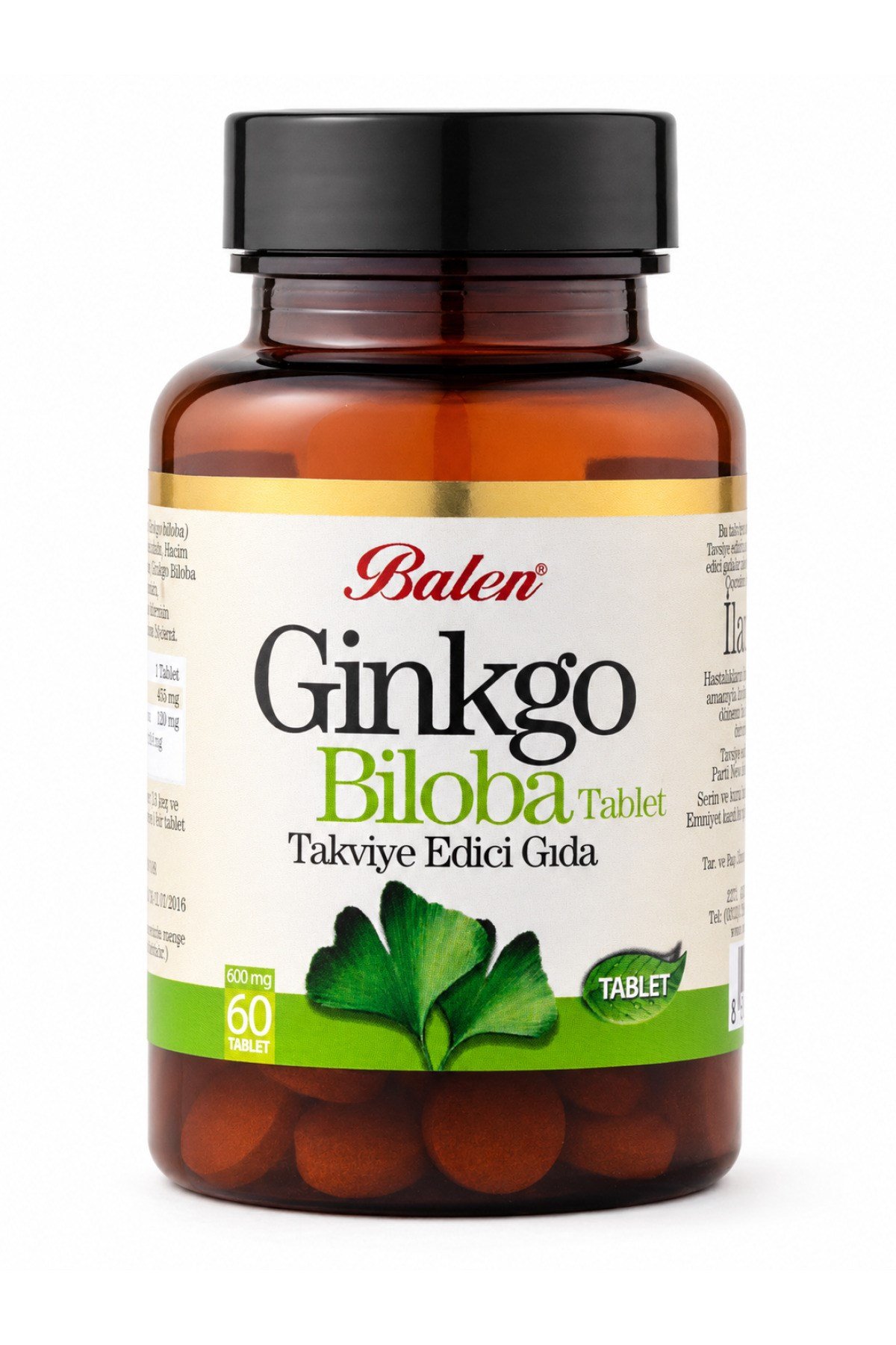 GİNKGO BİLOBA TABLET 600 MG*60