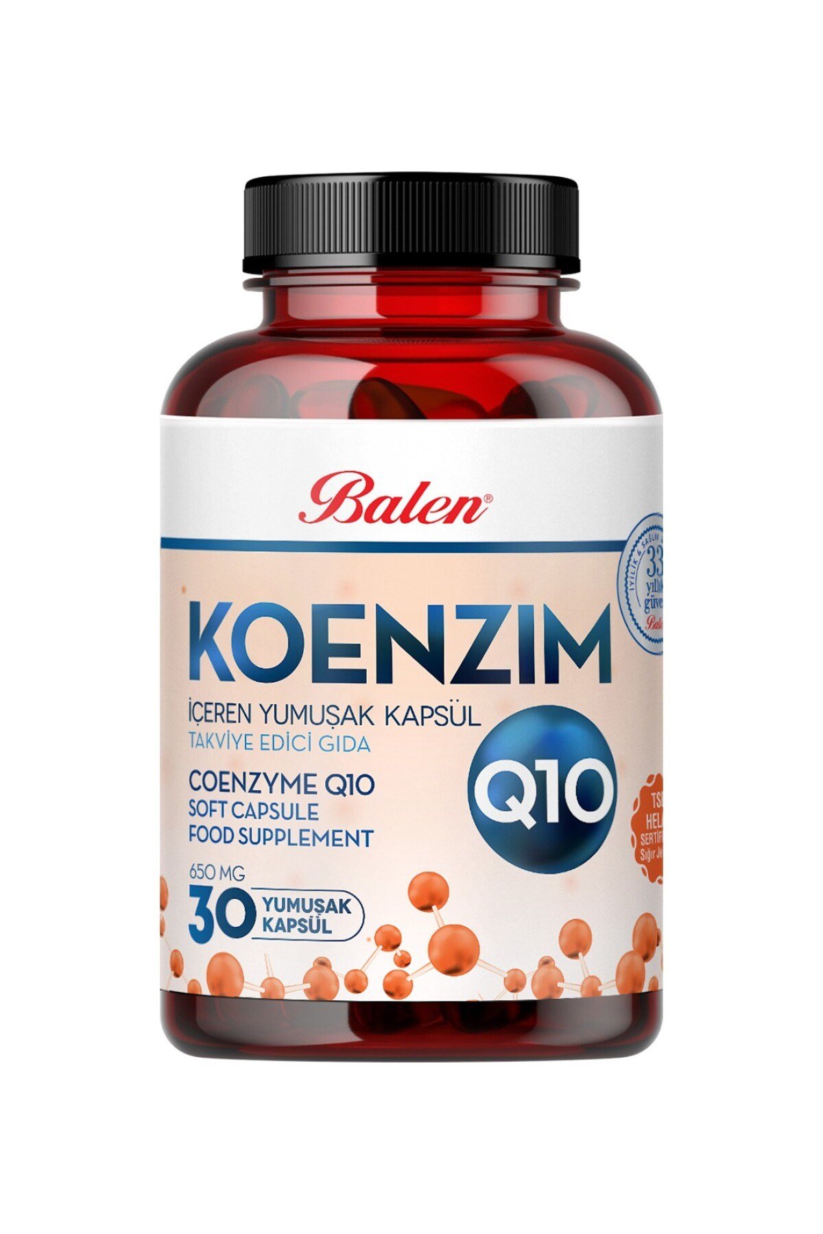 Koenzim Q10 İçeren Yumuşak Kapsül