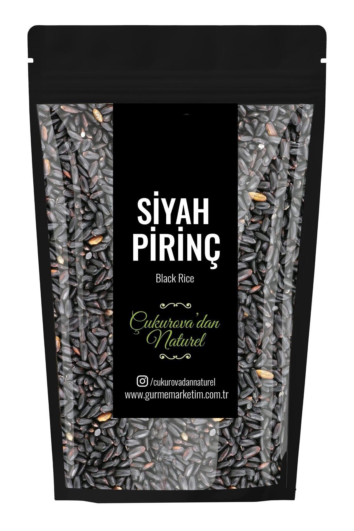 Organik Glutensiz Siyah Pirinç 500 Gr
