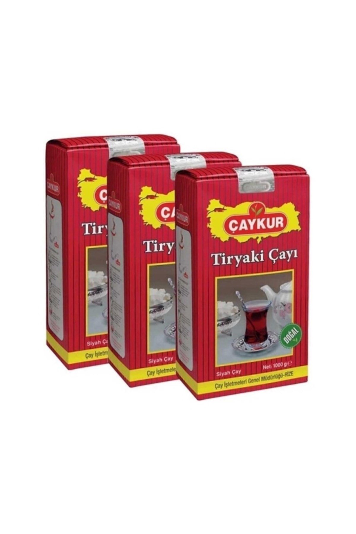 Tiryaki Çay 1000 Gr X 3 Adet