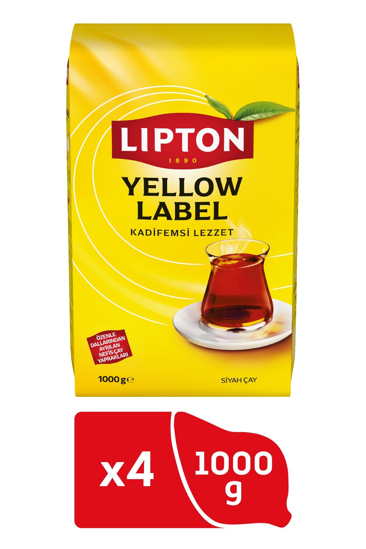 Yellow Label Dökme Çay 1000 Gr x 4 ADET = 4 KG Dökme Çay