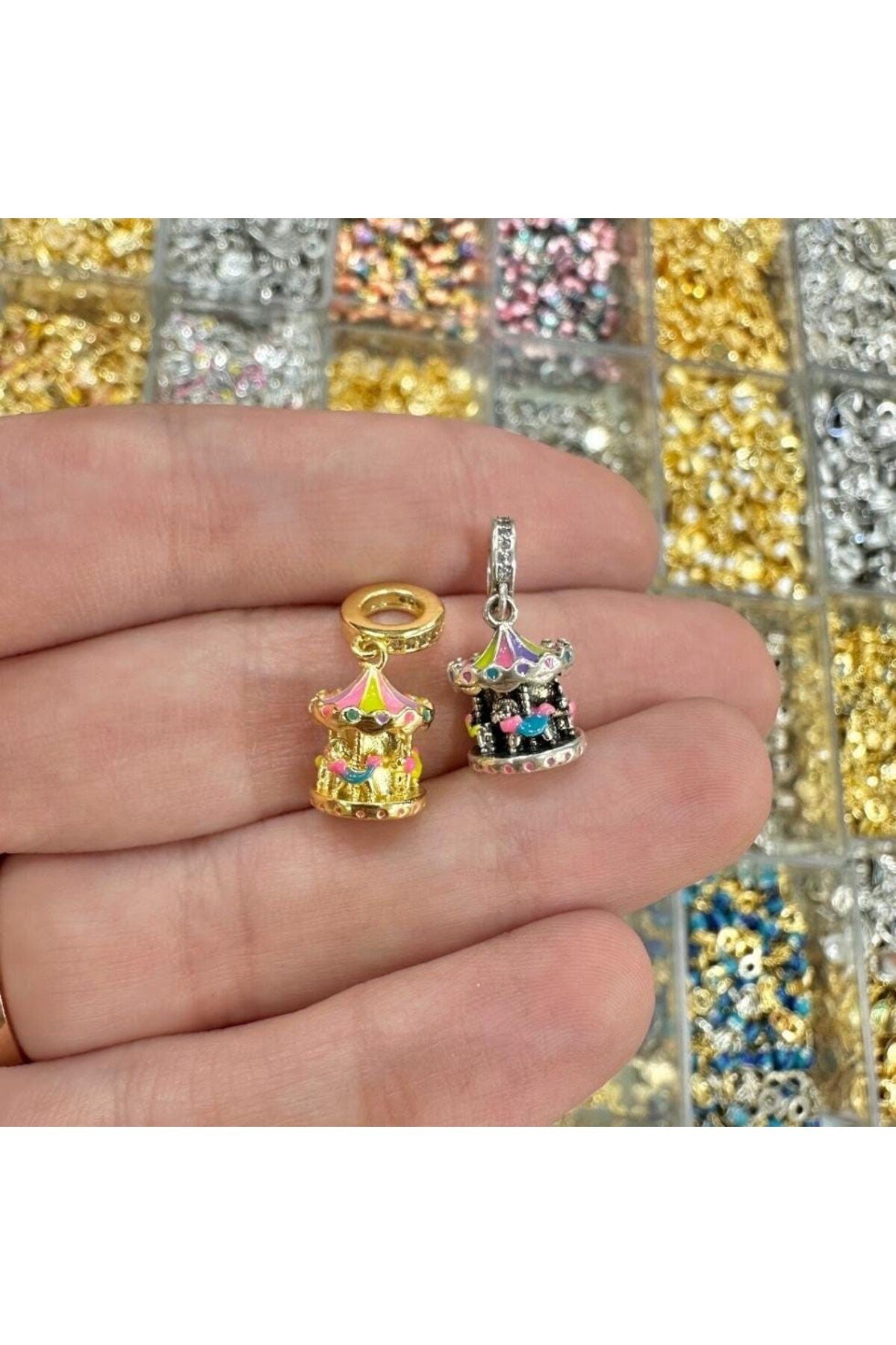 Carousel charm