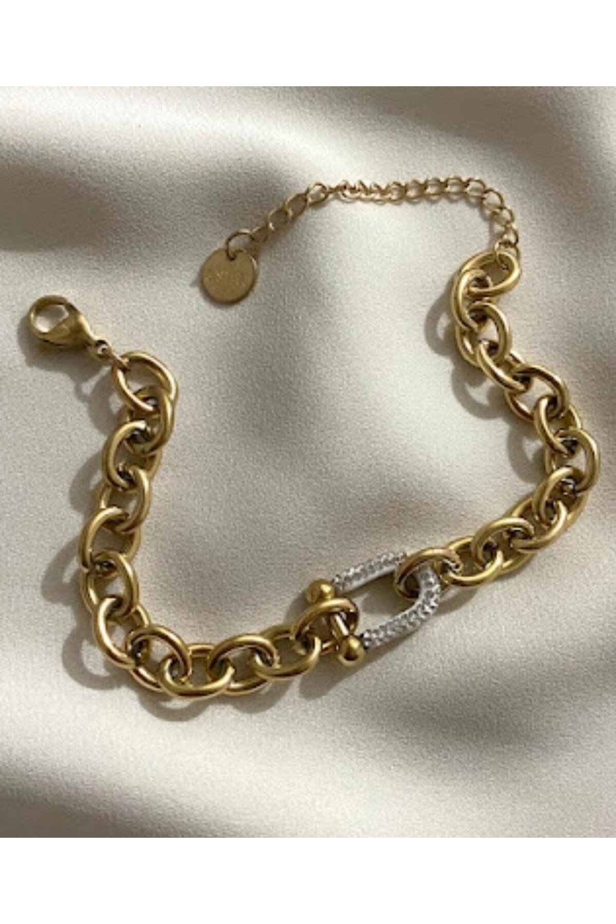 Celik tinny gold bileklik