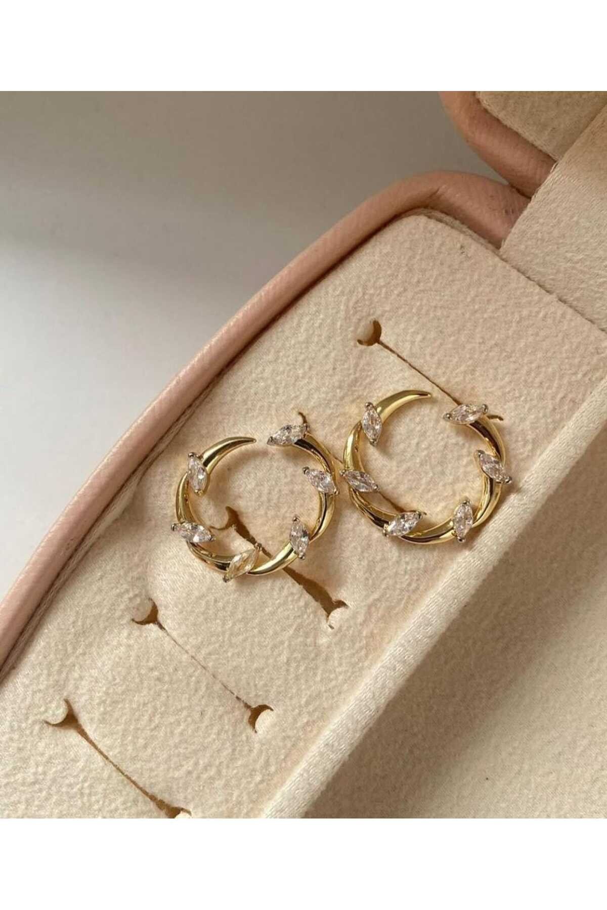 Gold lerny küpe