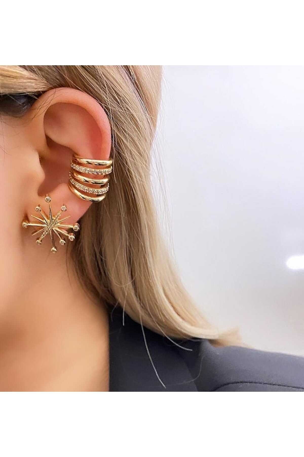 Gold Merrys Earcuff