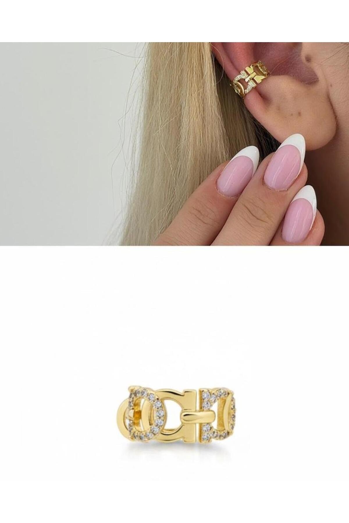 Gold Miela Earcuff