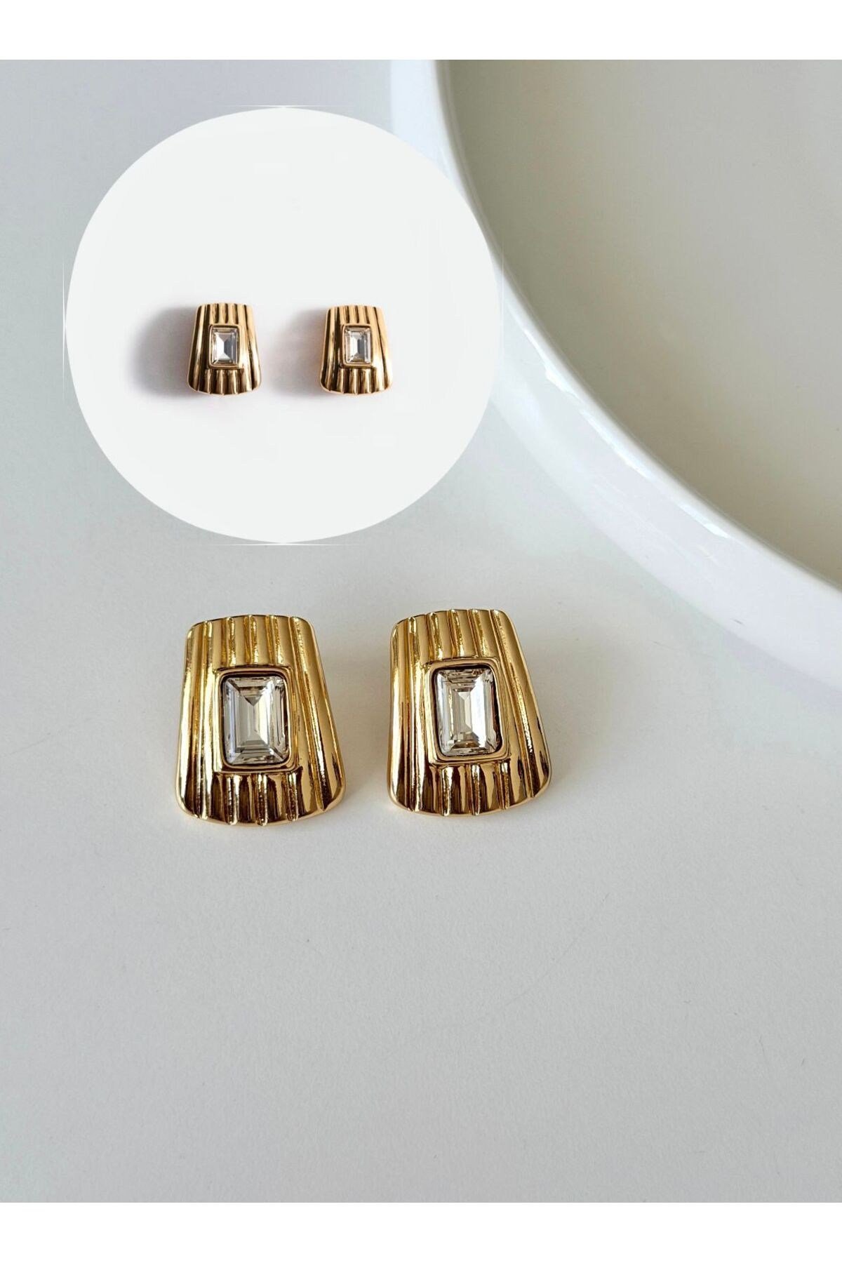 Gold Wens Vintage Görünümlü Küpe