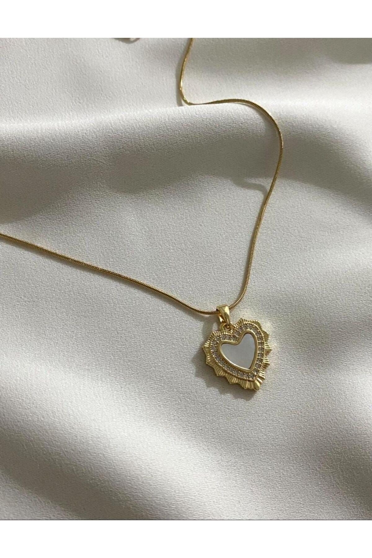 Mini kalp kolye