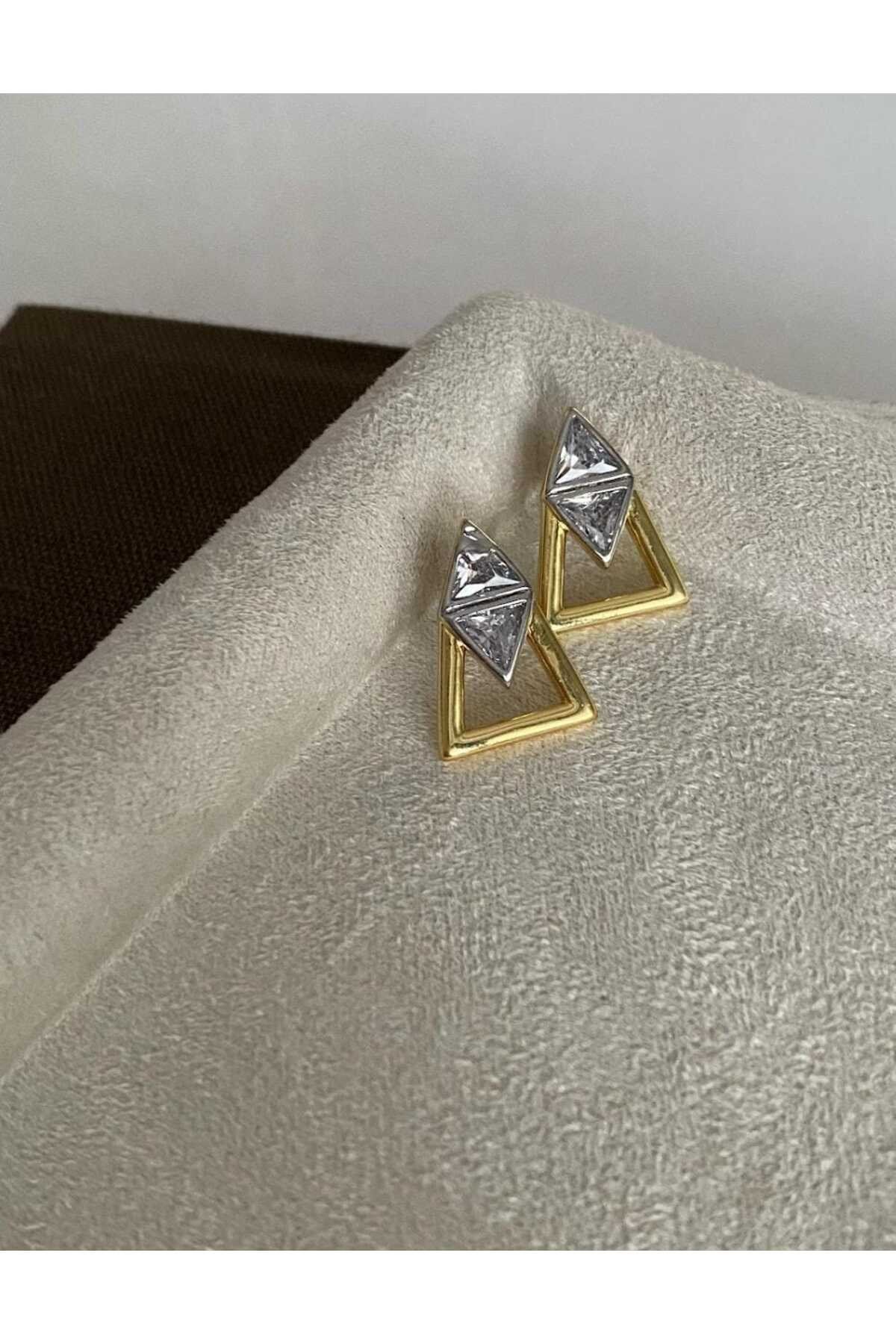 Özel seri luny gold küpe
