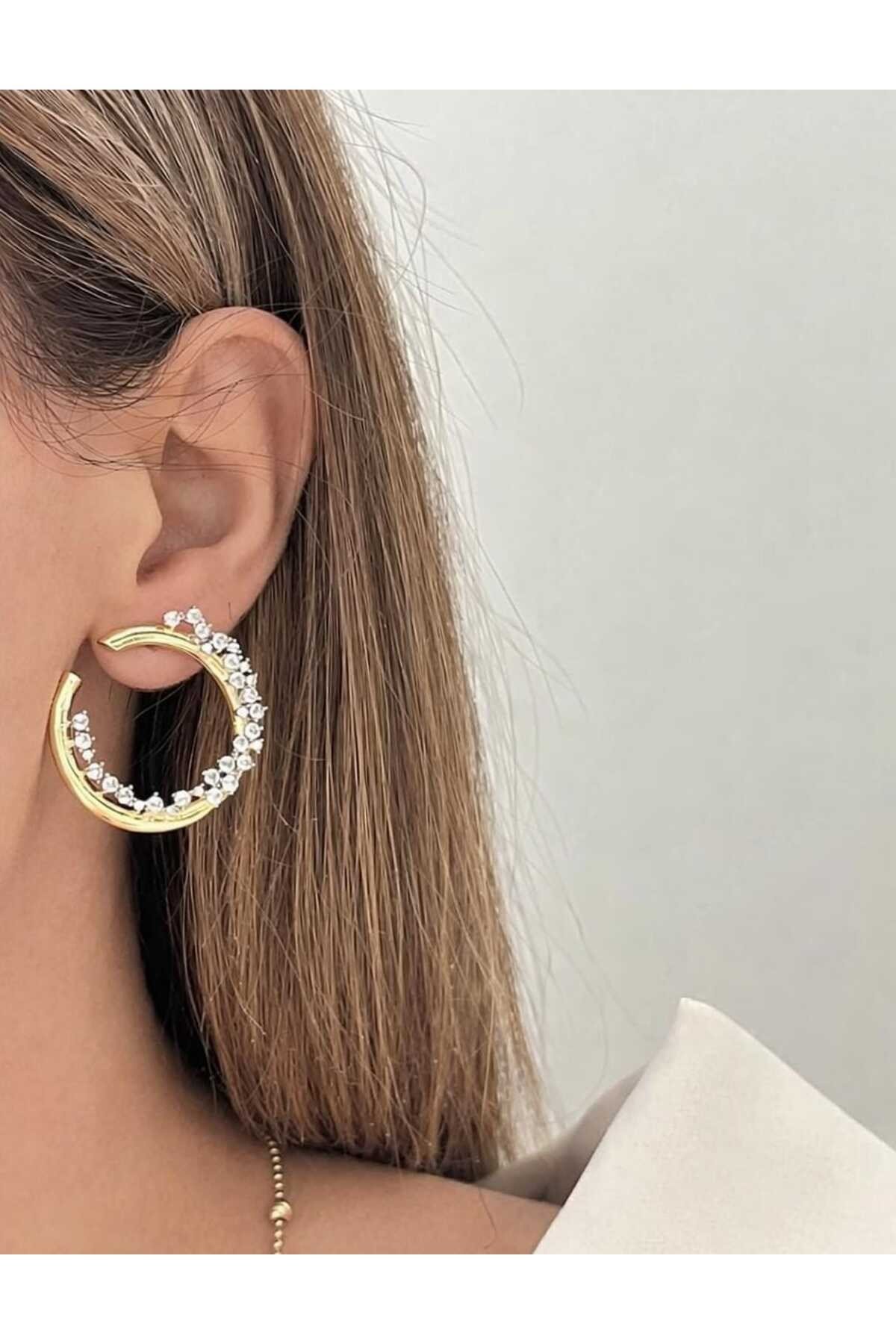 Özel Seri Venny Gold Küpe