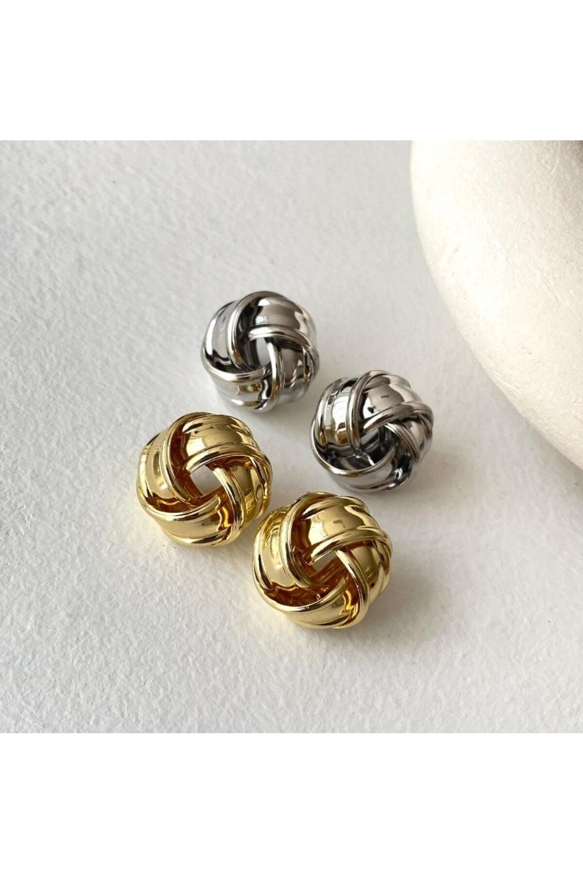 Vintige top gold küpe