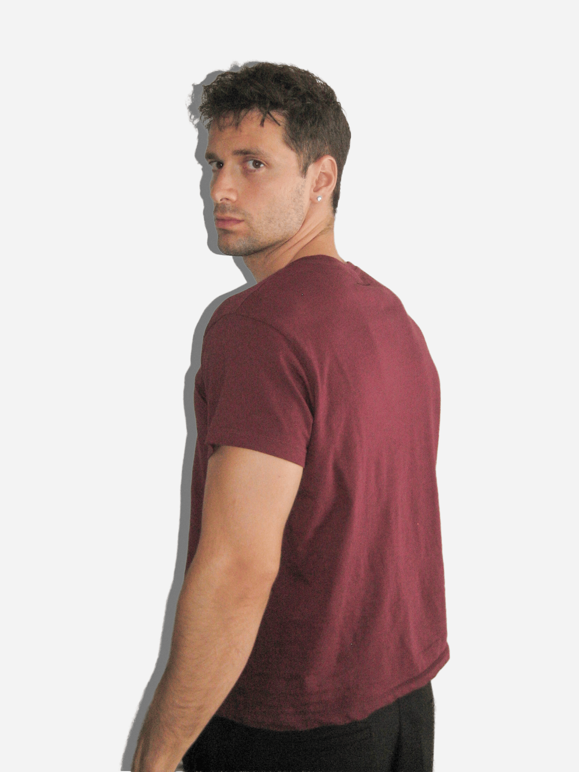 199X Baby Tee | Bordo