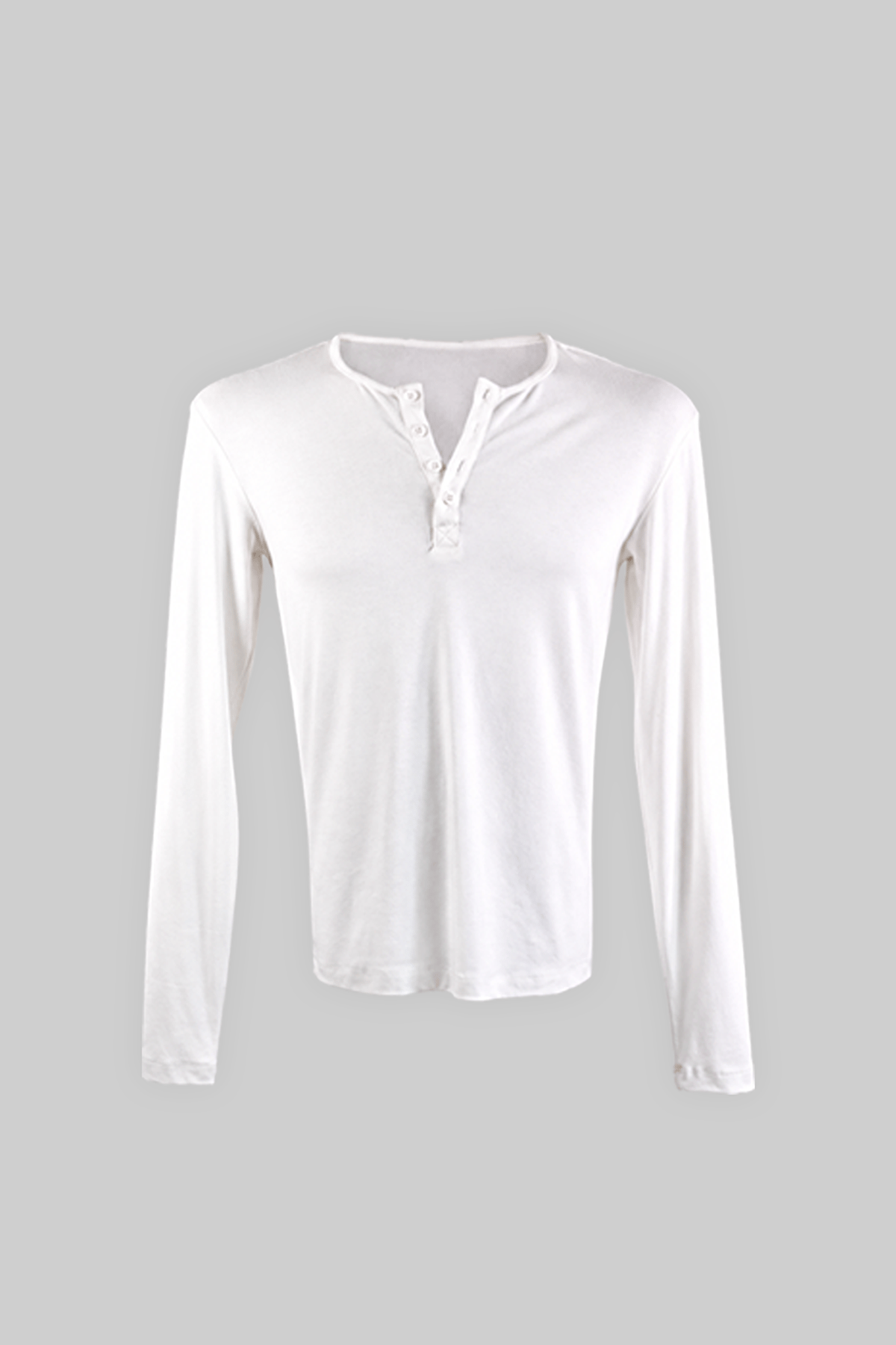 MS Henley Long Sleeve | Ekru