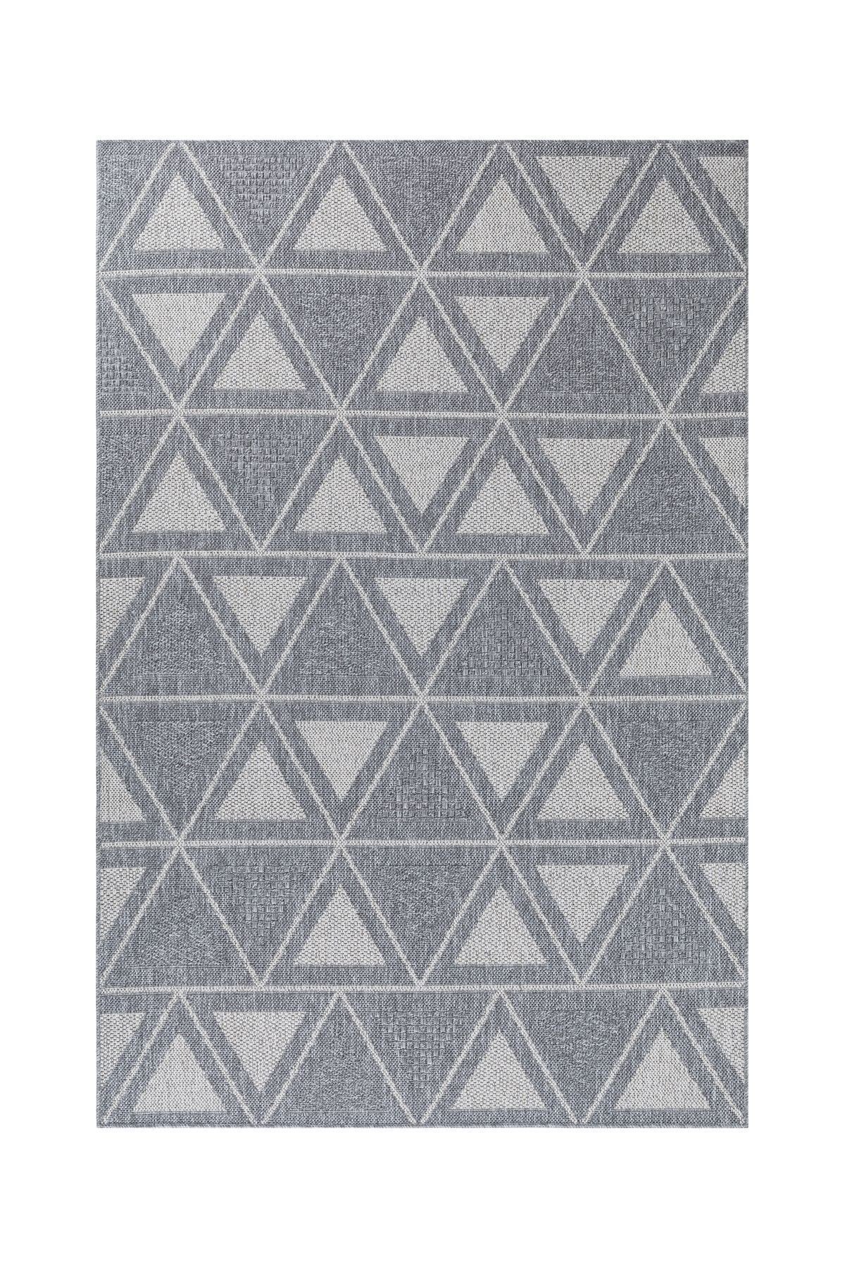 Notre Premium Kalite Kaymaz Tabanlı Doğal Yıkanabilir Kilim Oturma Odası Balkon Bahçe Mutfak Kilim
