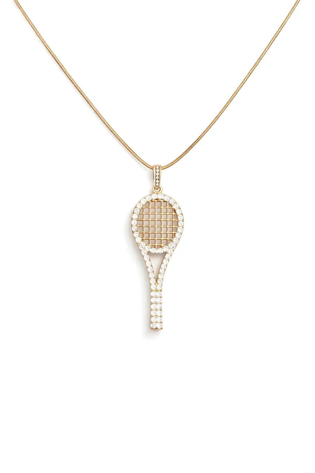 Ace Raket Gold Kolye