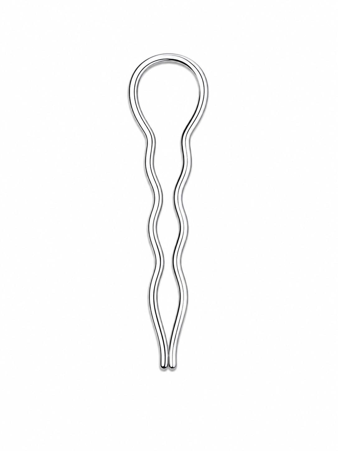 Metal Dalga Form Topuz Tokası