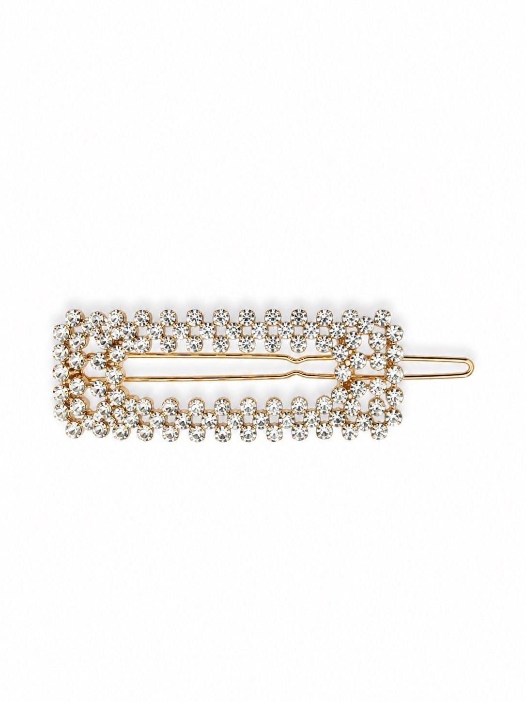 Metal Taşlı Otomatik Pinterest Toka