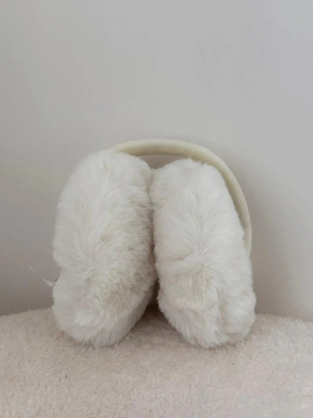 Peluş Kulaklık Kahverengi