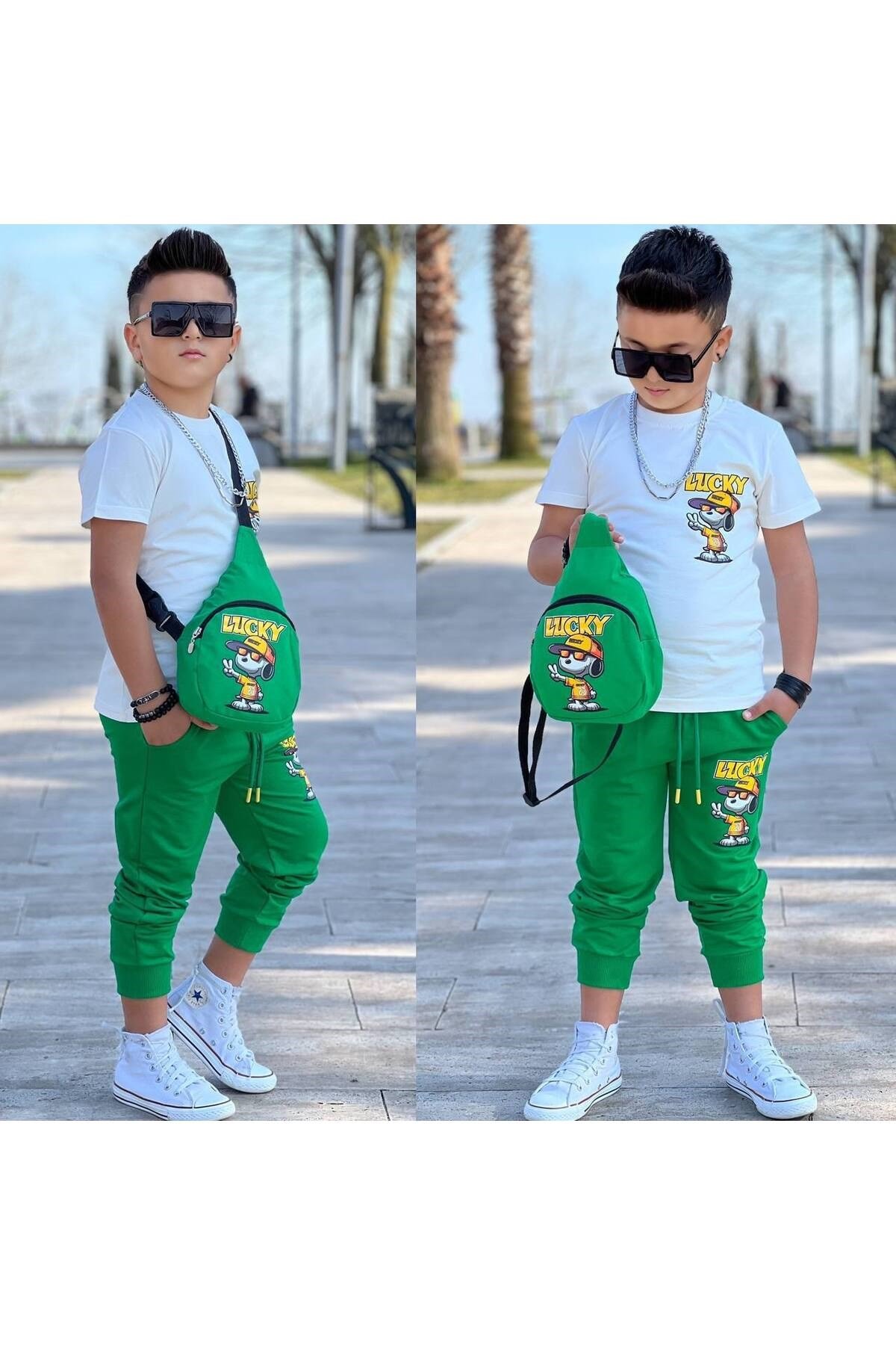 LUCKY THIŞÖRT PANTLON ÇANTALI TAKIMLAR