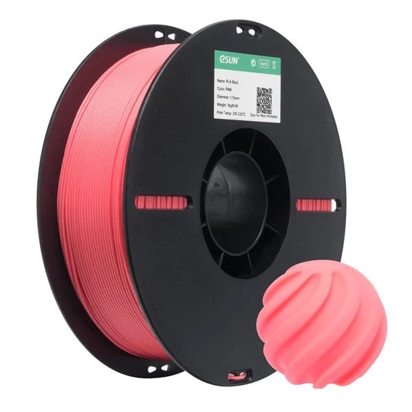eSUN PLA Basic Filament - Pembe