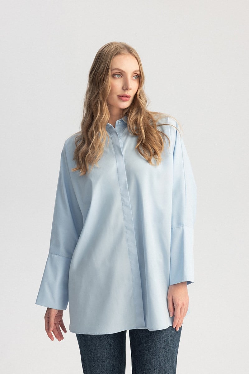 Class - Gömlek - Mavi
