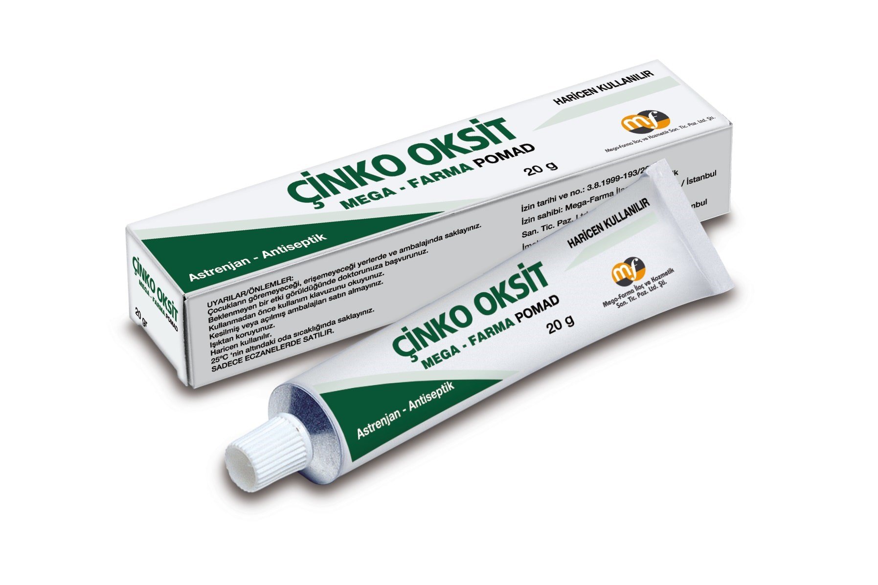 Çinko Oksit Cilt Bakım Kremi