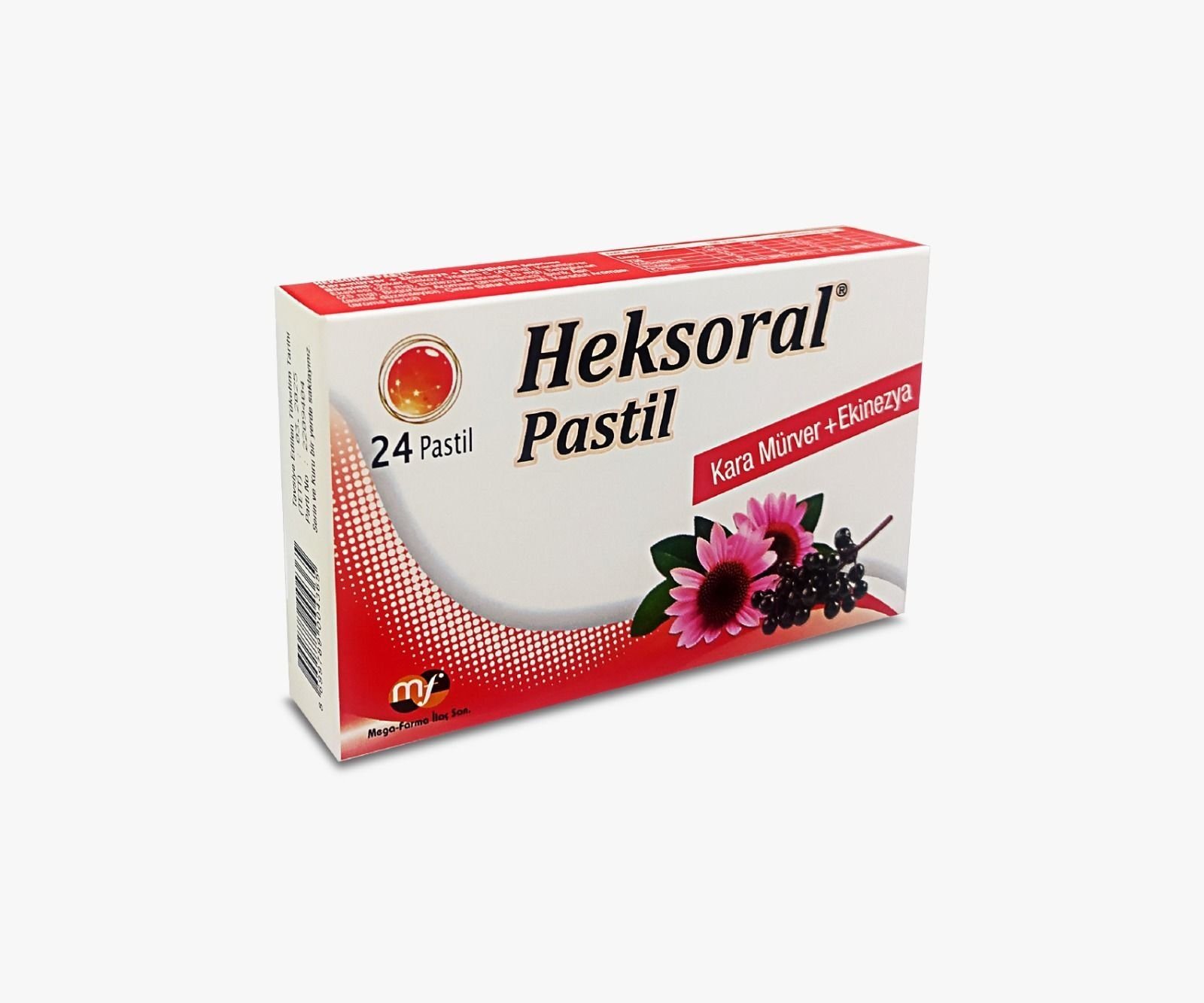 Heksoral Pastil Kara Mürver Ekinezya Betaglukan