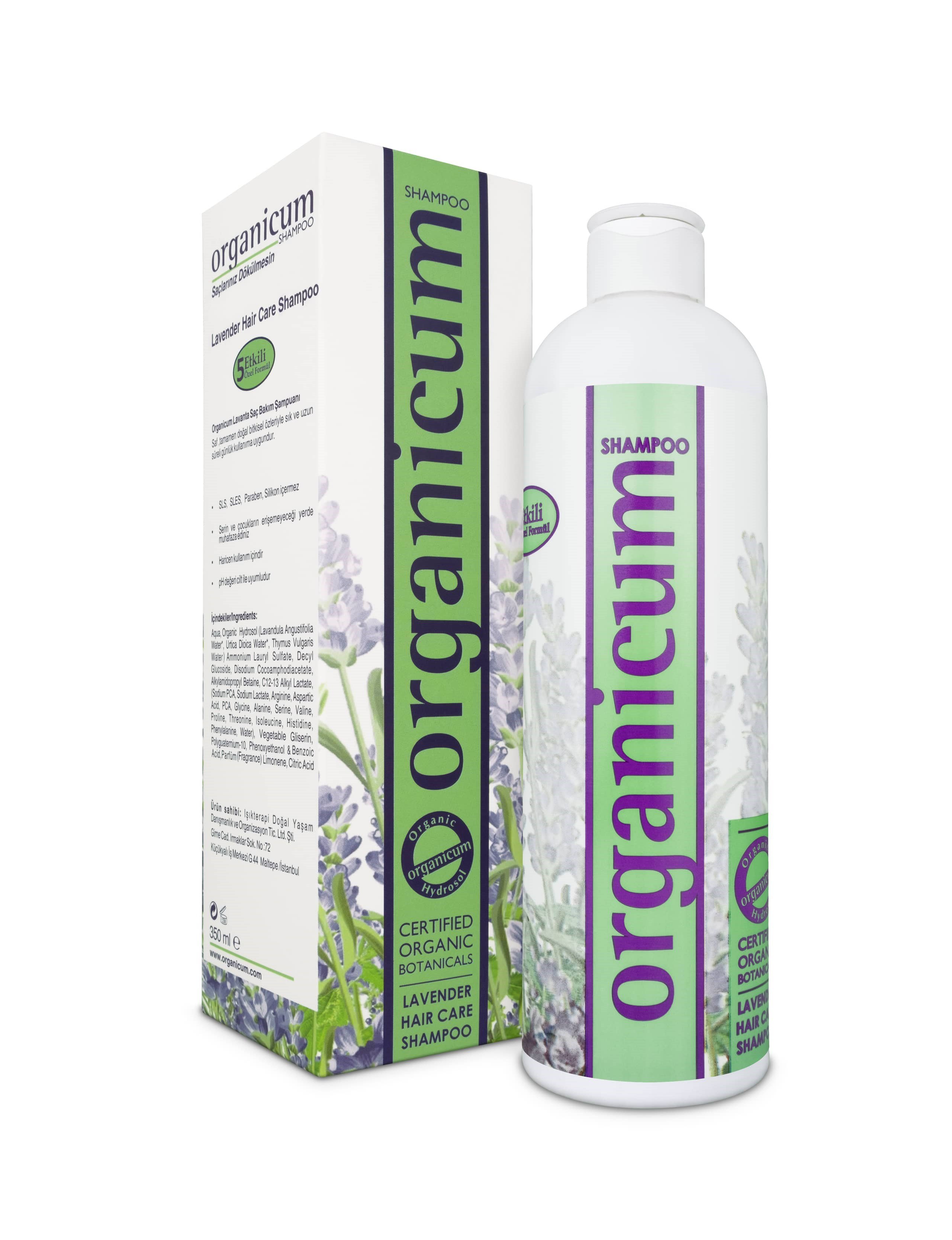 Lavanta Özlü Organik Bakım Şampuanı 350 ML