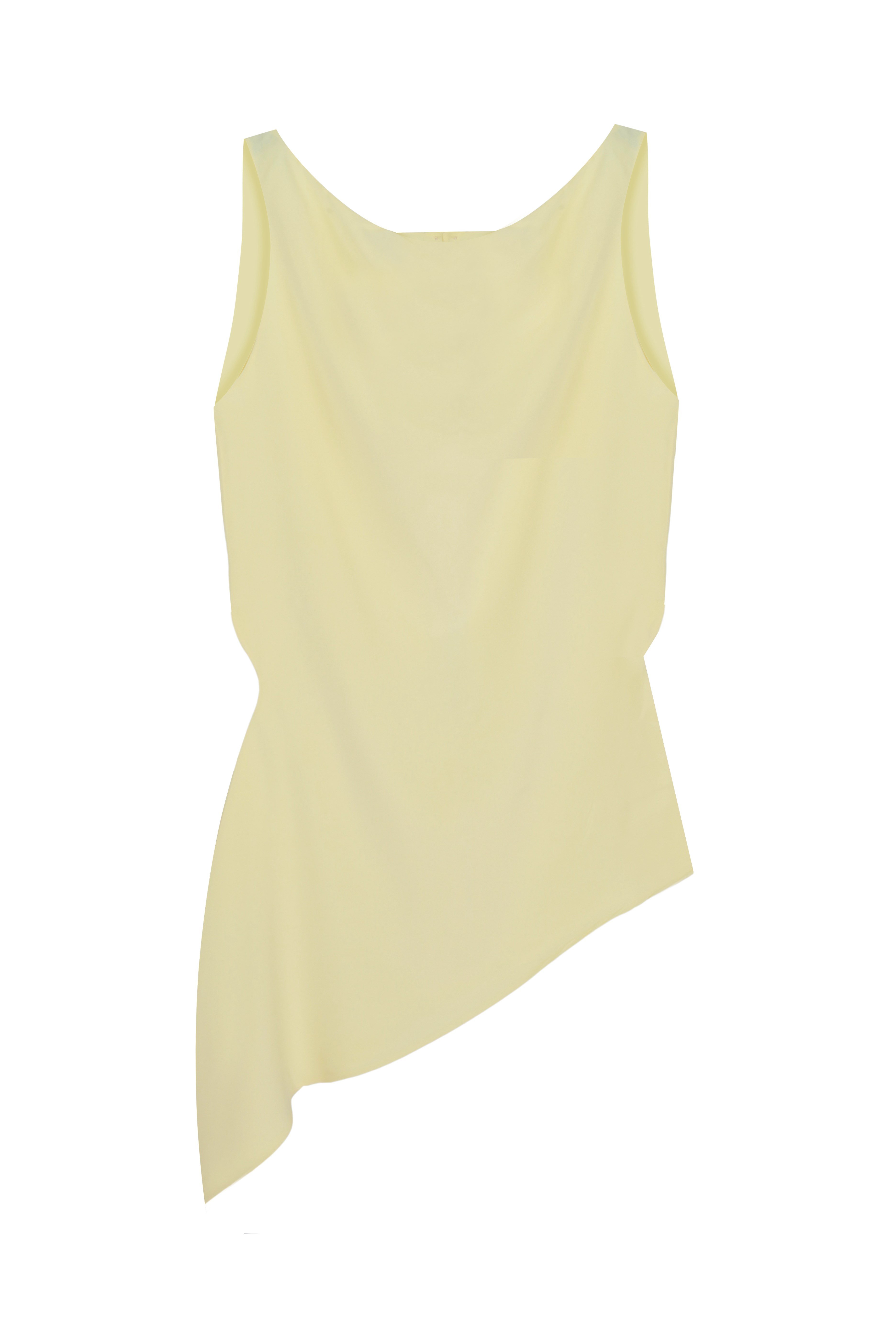 Backless Silk Blouse