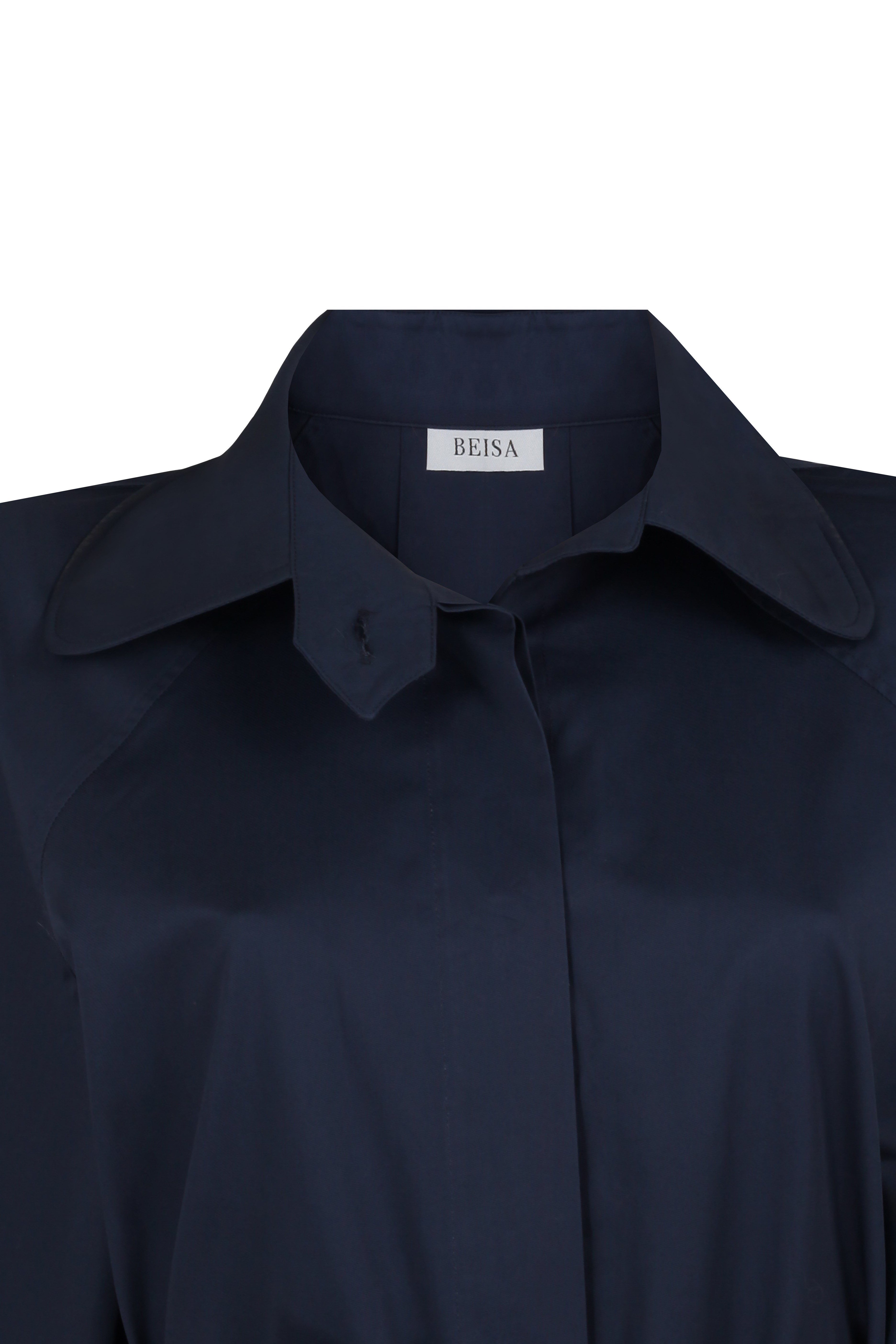 Raglan Sleeve Cotton Trench