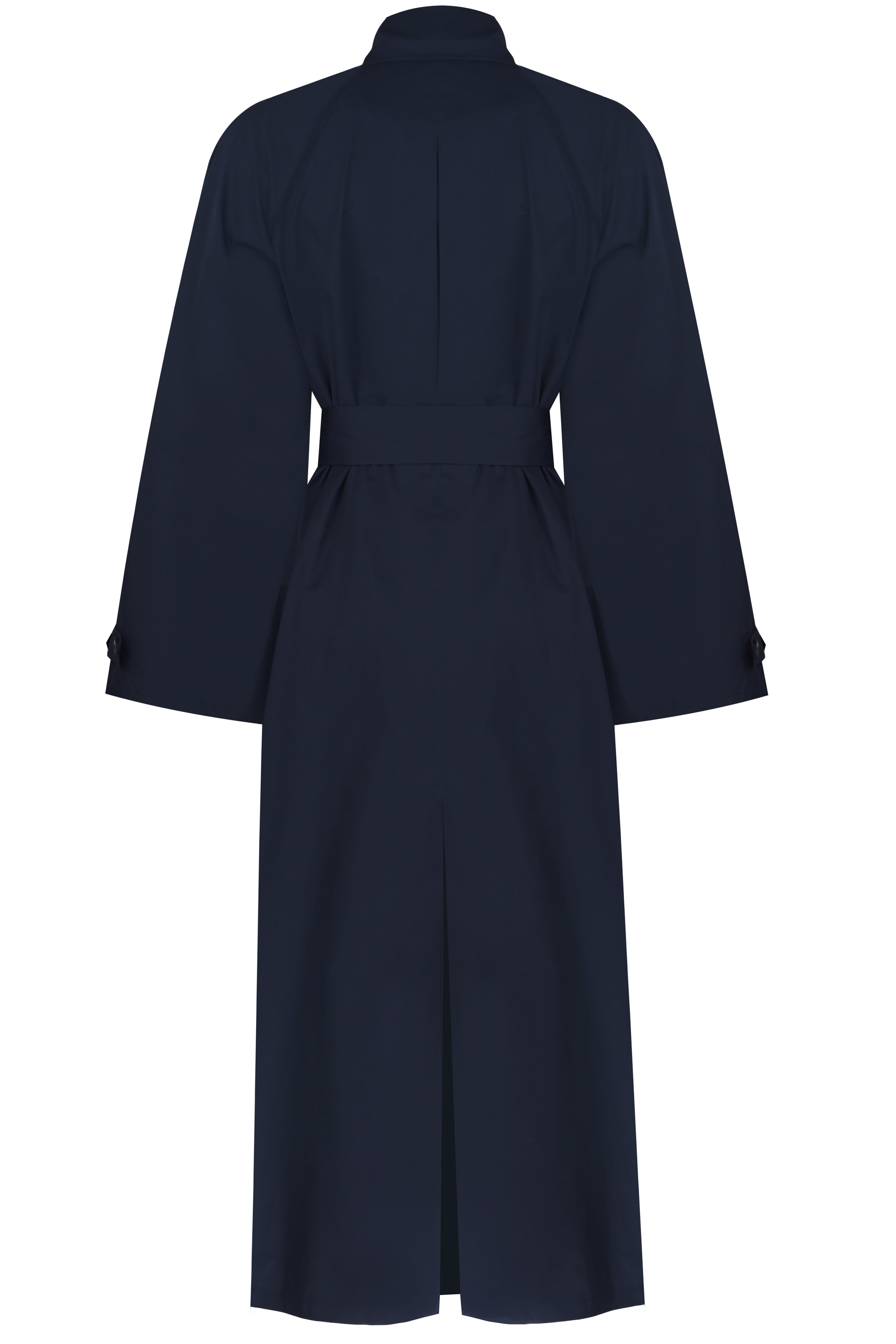 Raglan Sleeve Cotton Trench