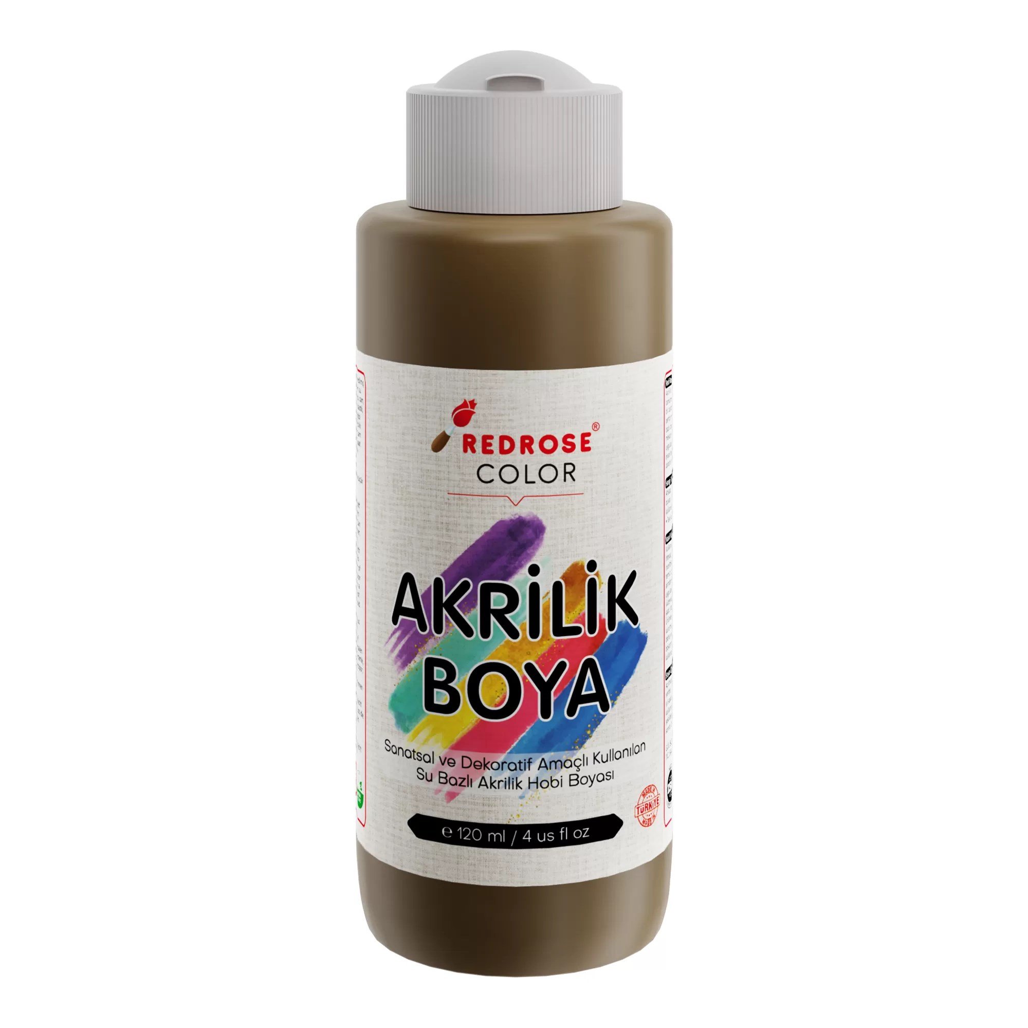 Açık Kahverengi Akrilik Boya 120ml