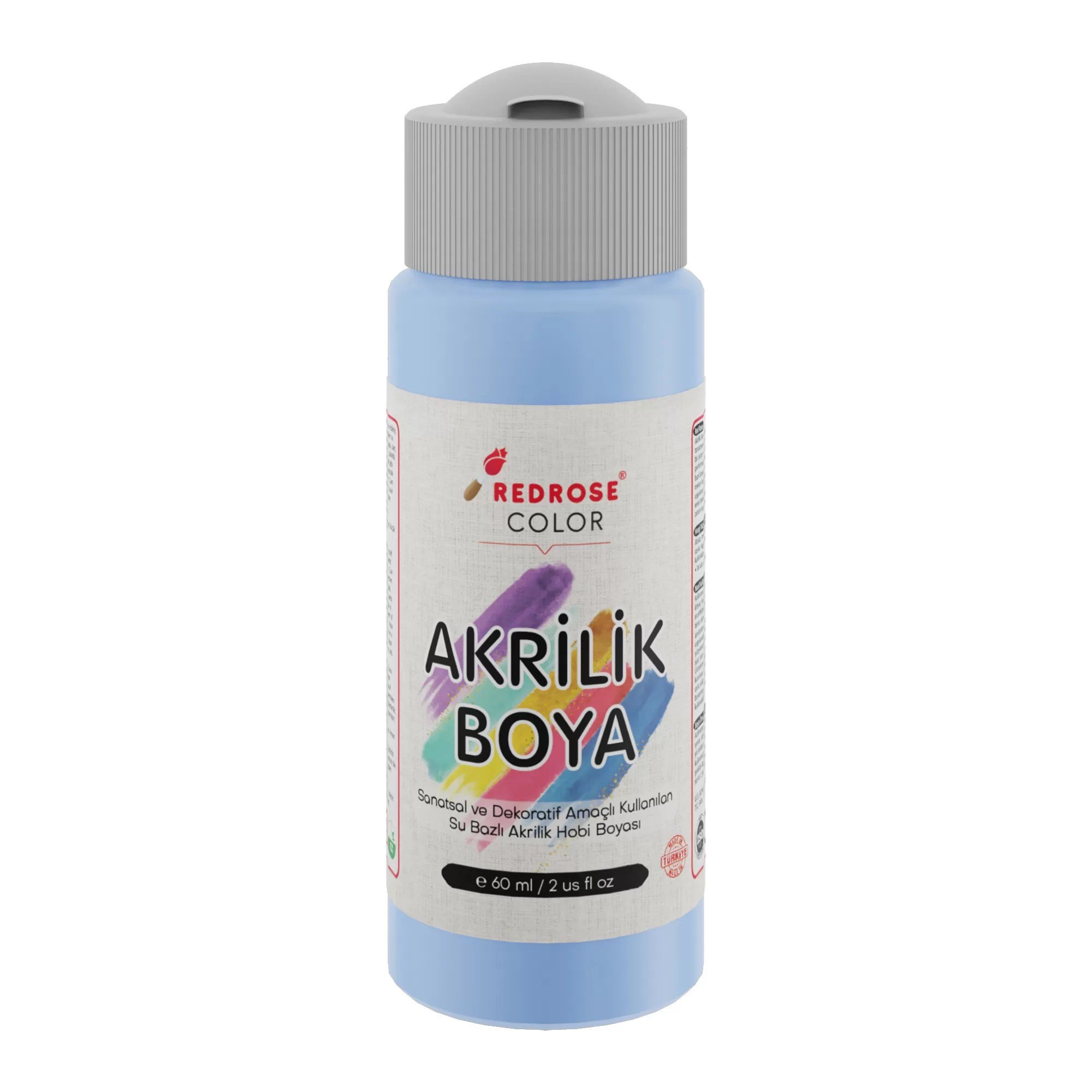 Açık Mavi Akrilik Boya 60ml