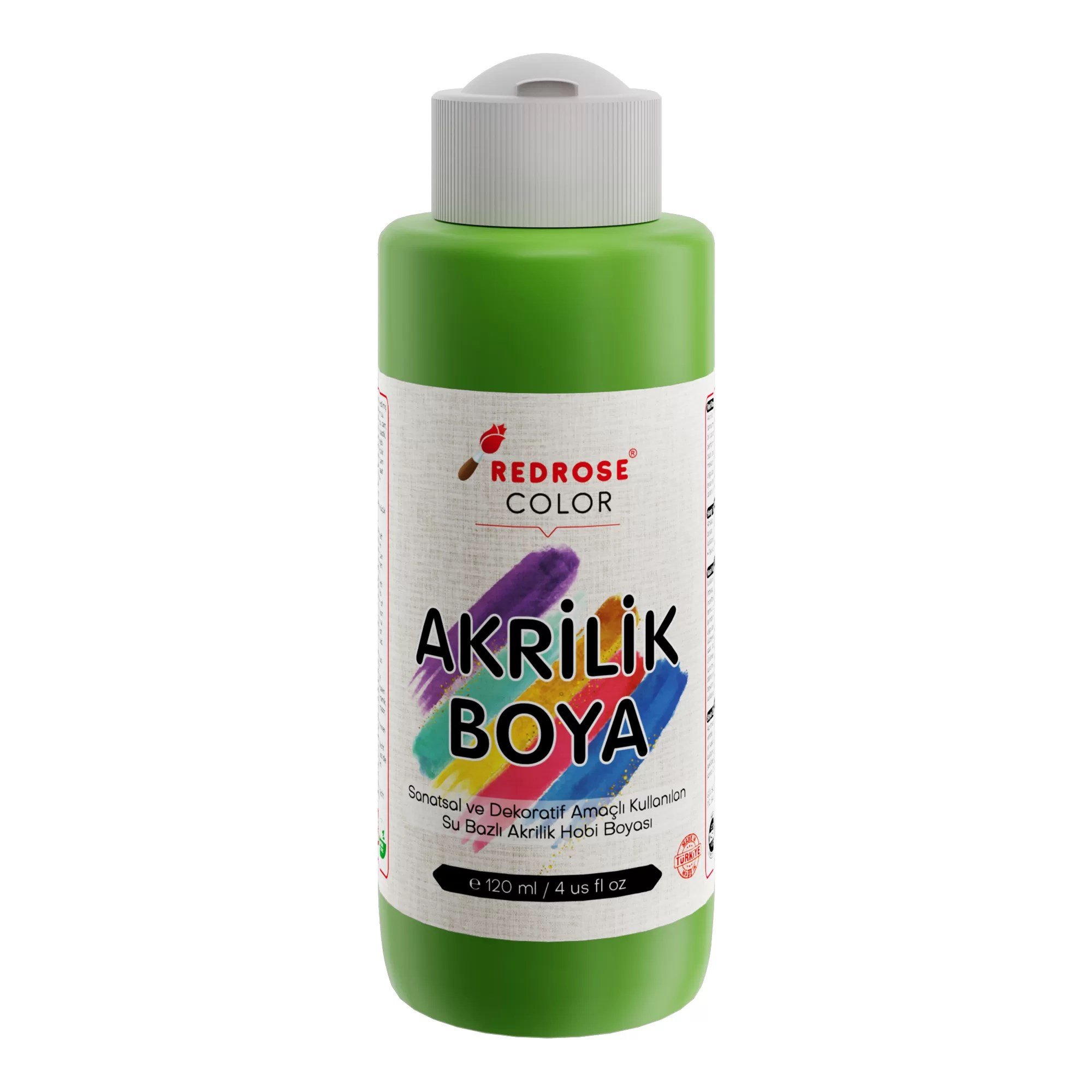 Açık Yeşil Akrilik Boya 120ml