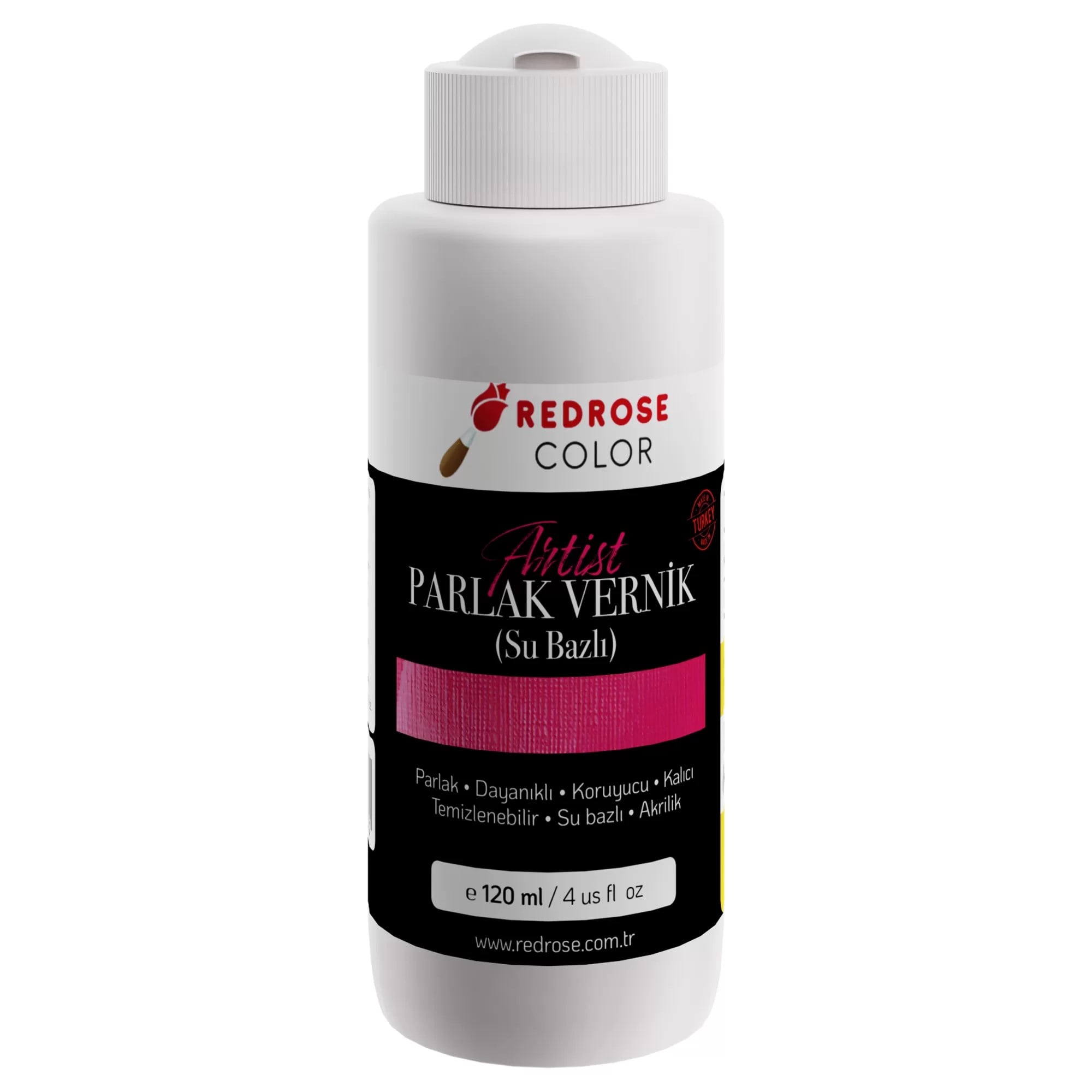 Akrilik Su Bazlı Parlak Vernik 120ml